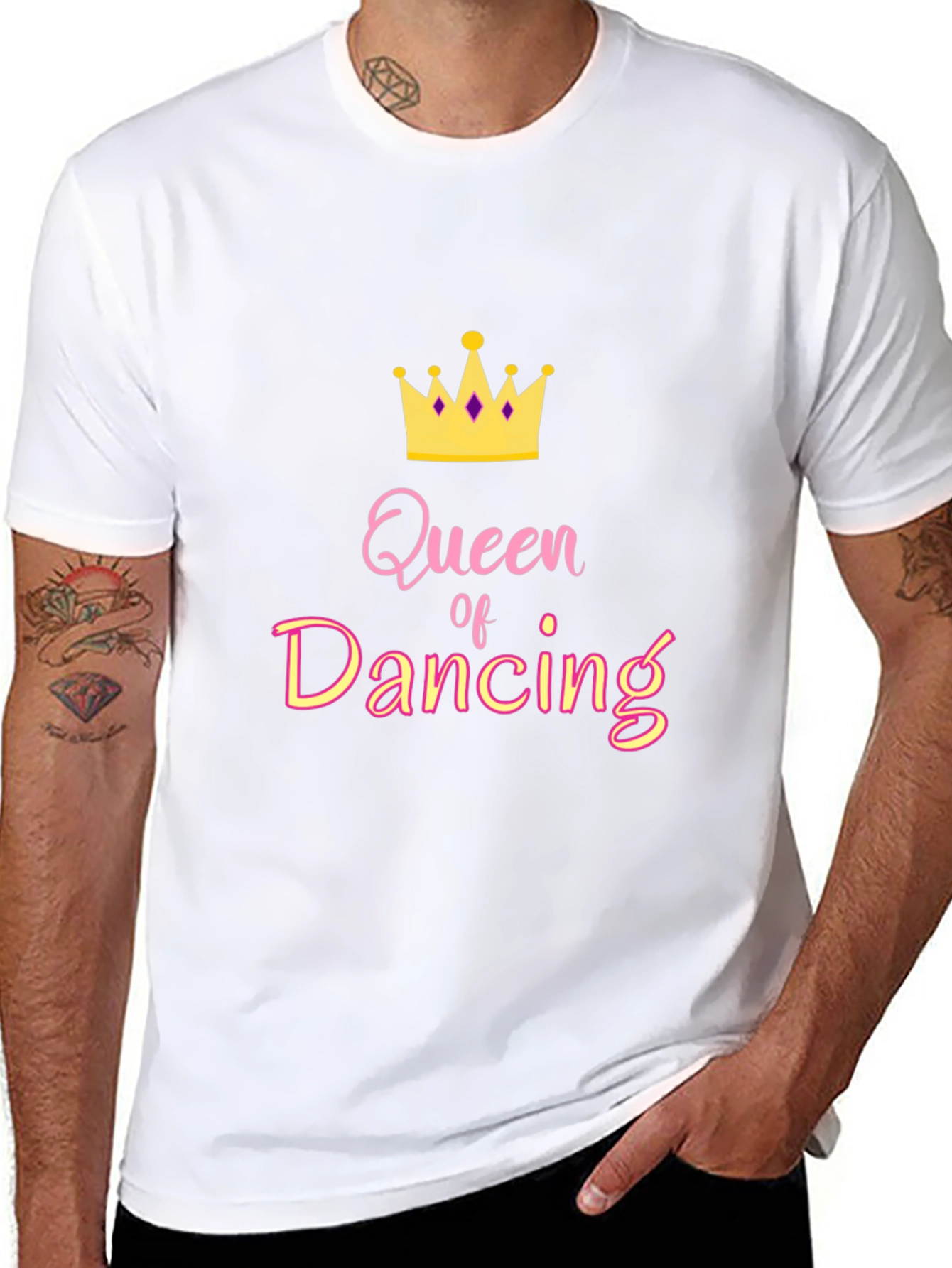 Queen of Dancing Black T-Shirt