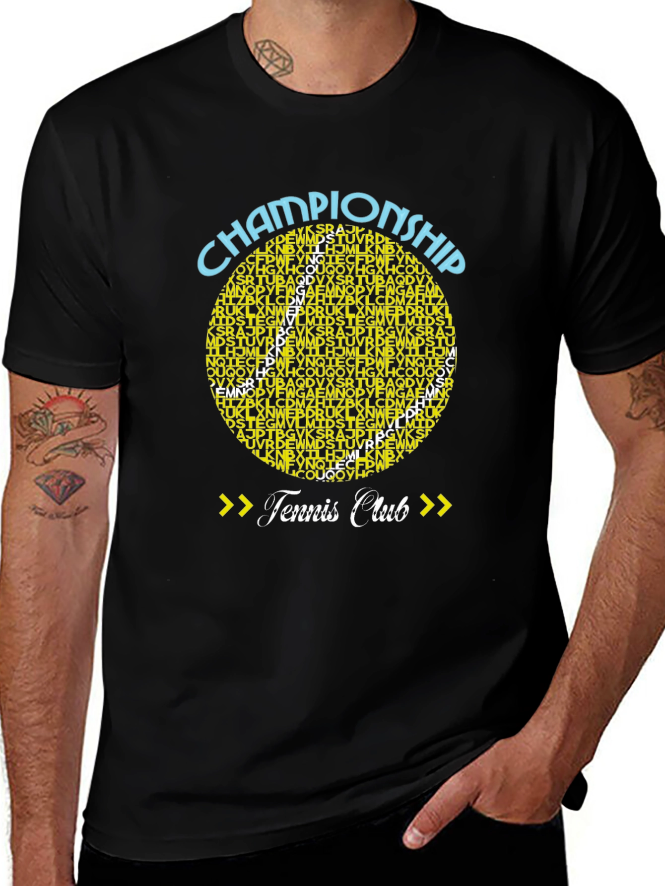 Championship Tennis Club Graphic Tee