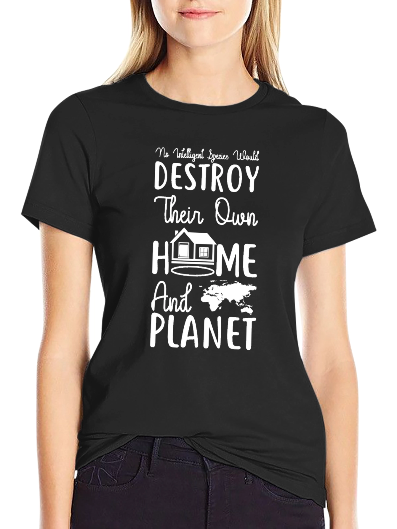Eco-Conscious Graphic Tee: Save Our Planet