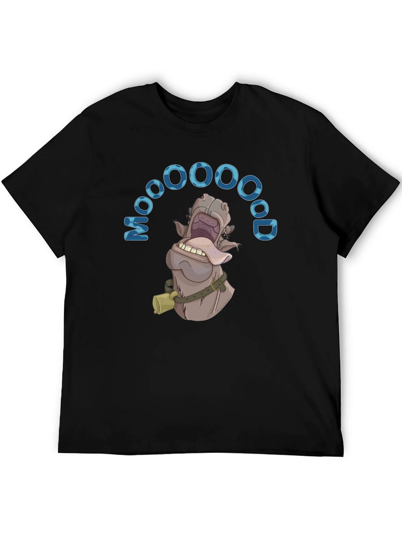 Funny Cartoon Cow MOOOOOD T-Shirt