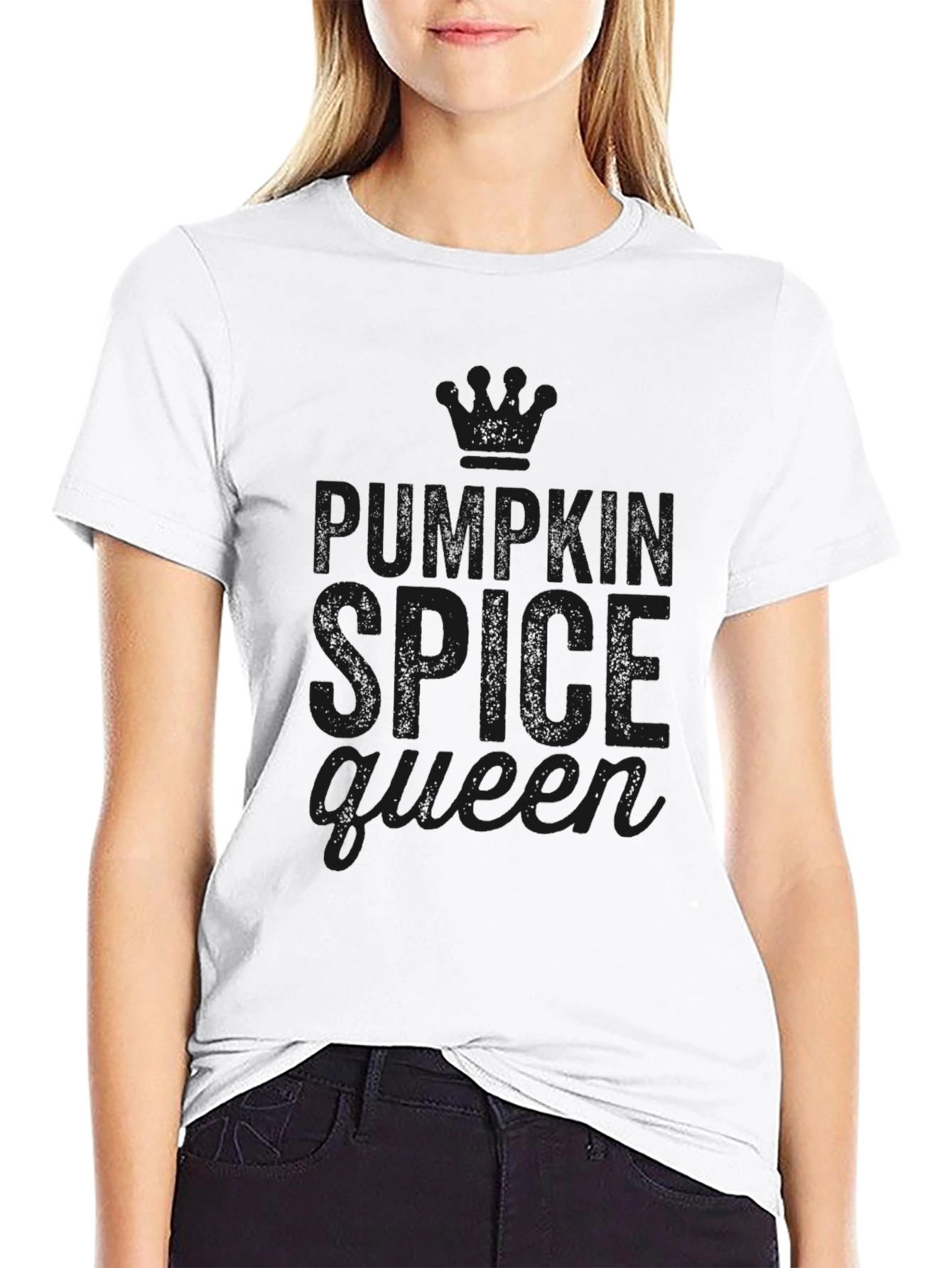 Pumpkin Spice Queen Graphic T-Shirt