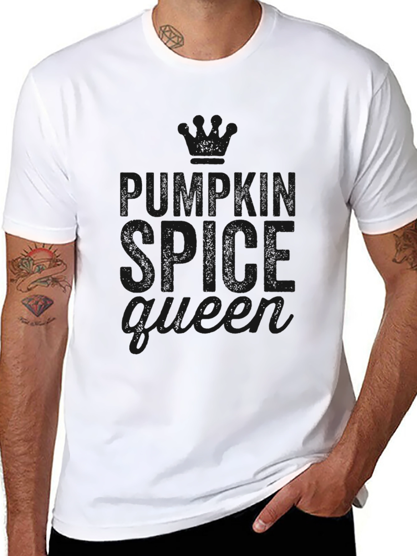 Pumpkin Spice Queen Graphic T-Shirt