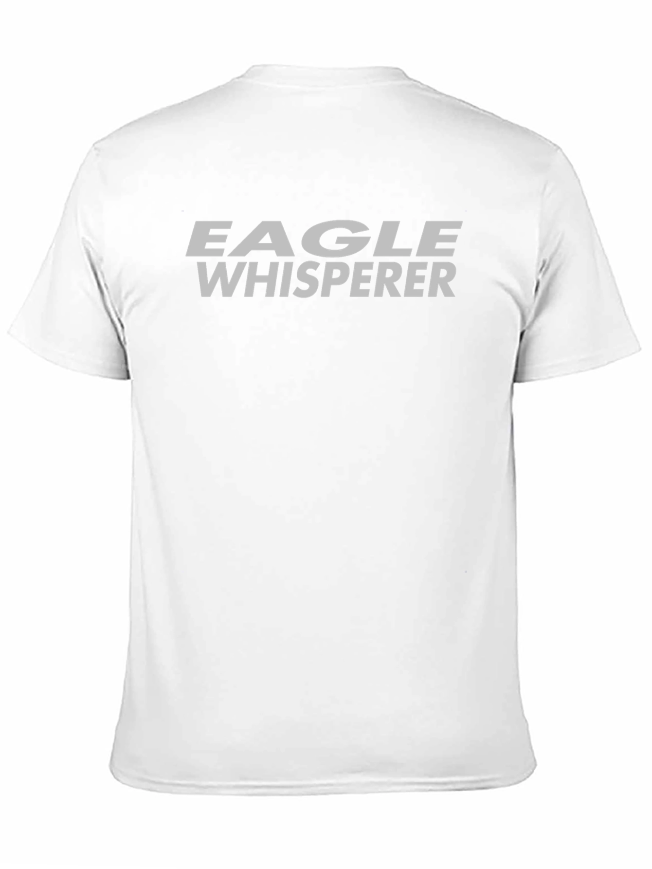 Eagle Whisperer Graphic Tee - Black Cotton T-Shirt