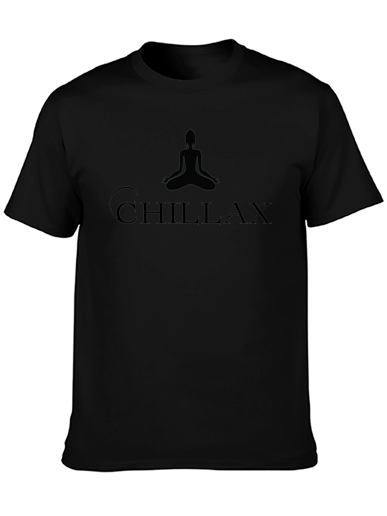 Chillax Black T-Shirt