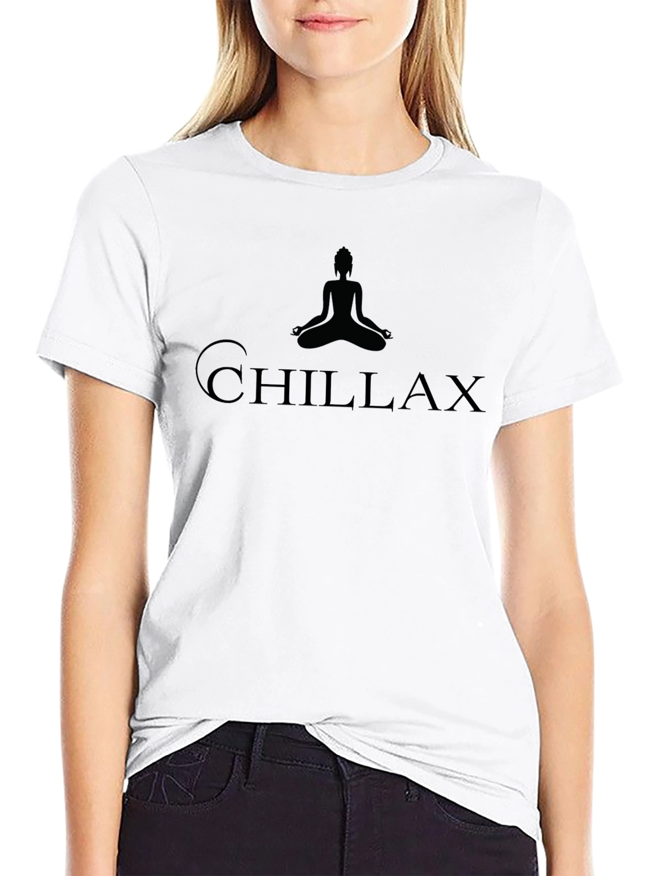 Chillax Black T-Shirt