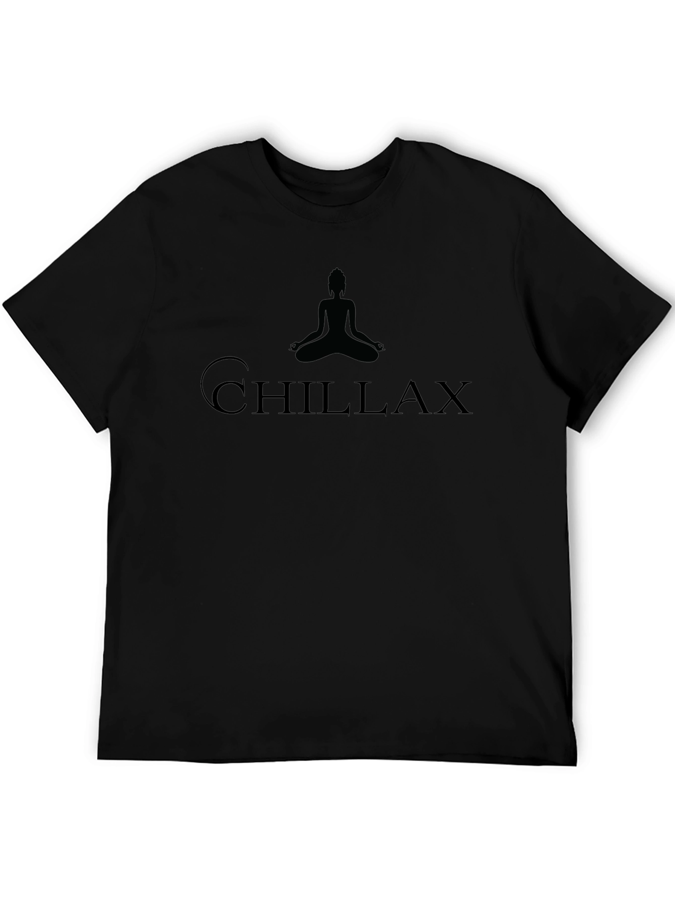 Chillax Black T-Shirt