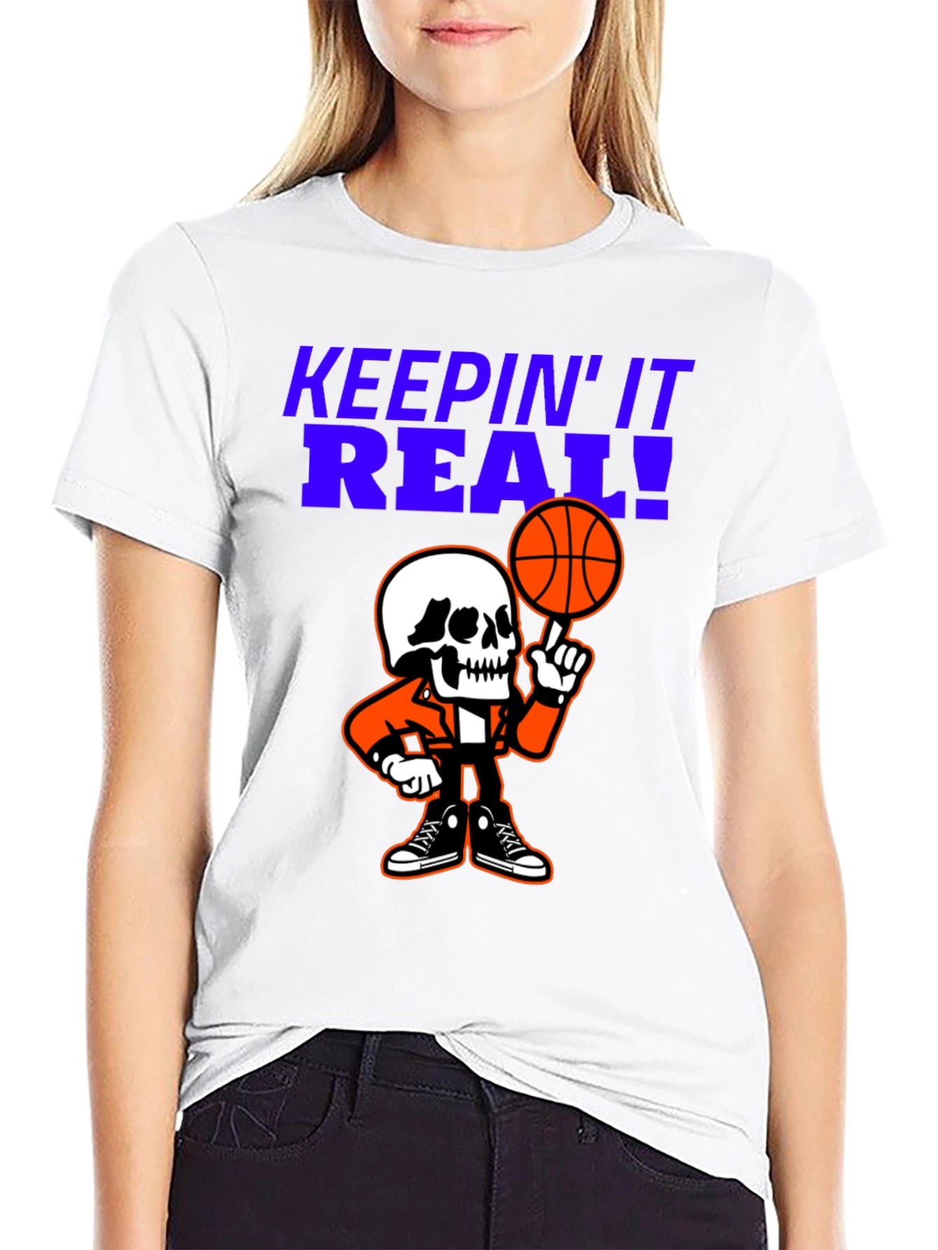 Keepin It Real Graphic T-Shirt