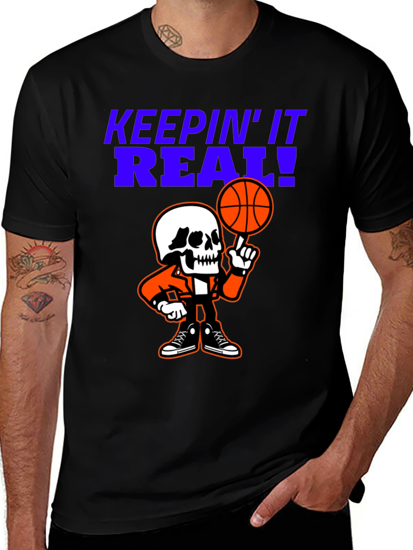 Keepin It Real Graphic T-Shirt