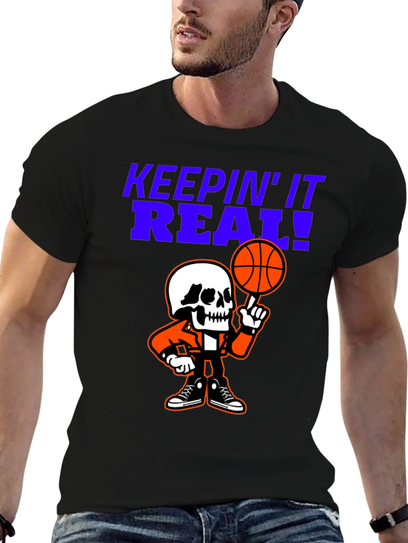 Keepin It Real Graphic T-Shirt