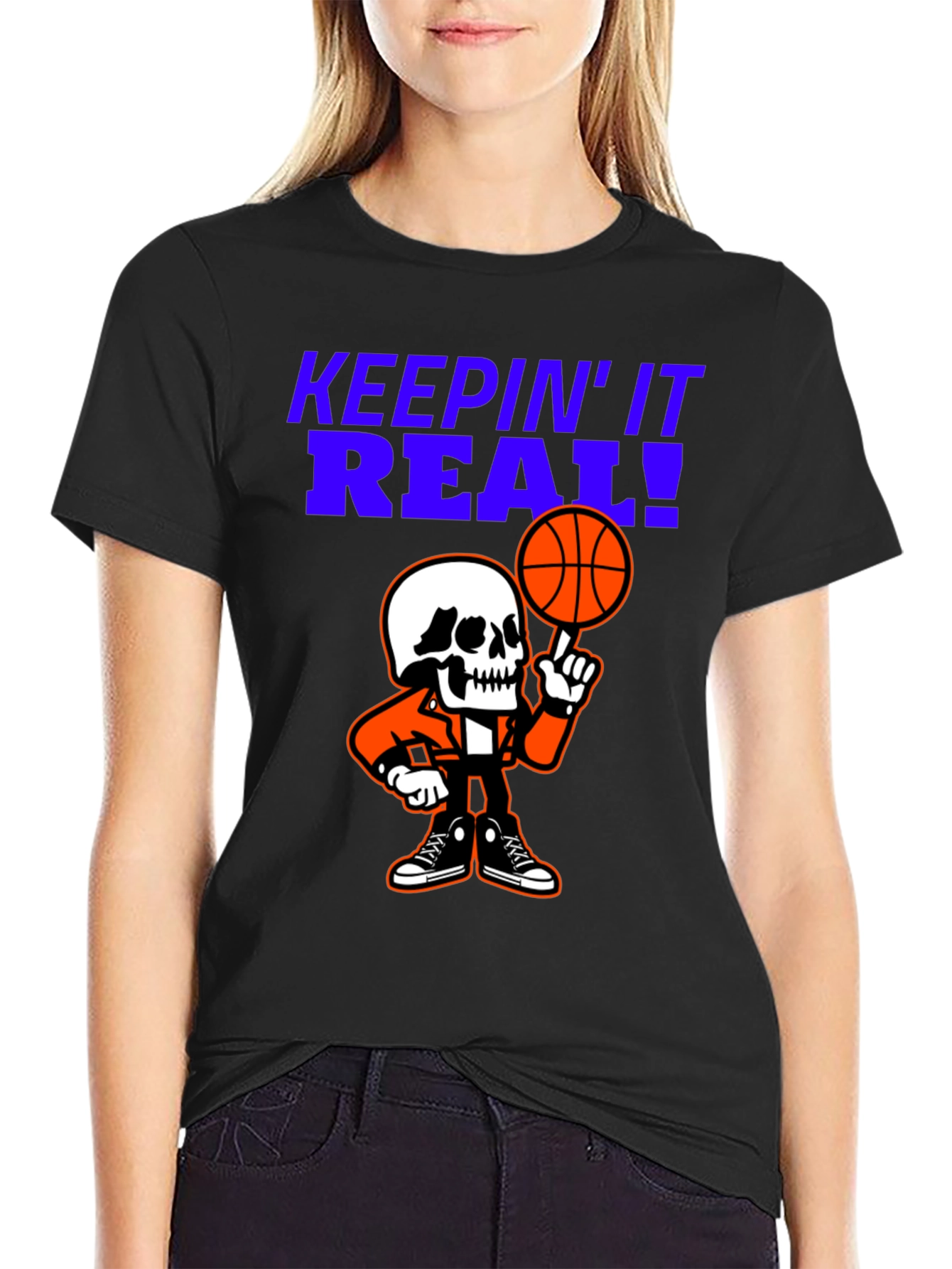 Keepin It Real Graphic T-Shirt