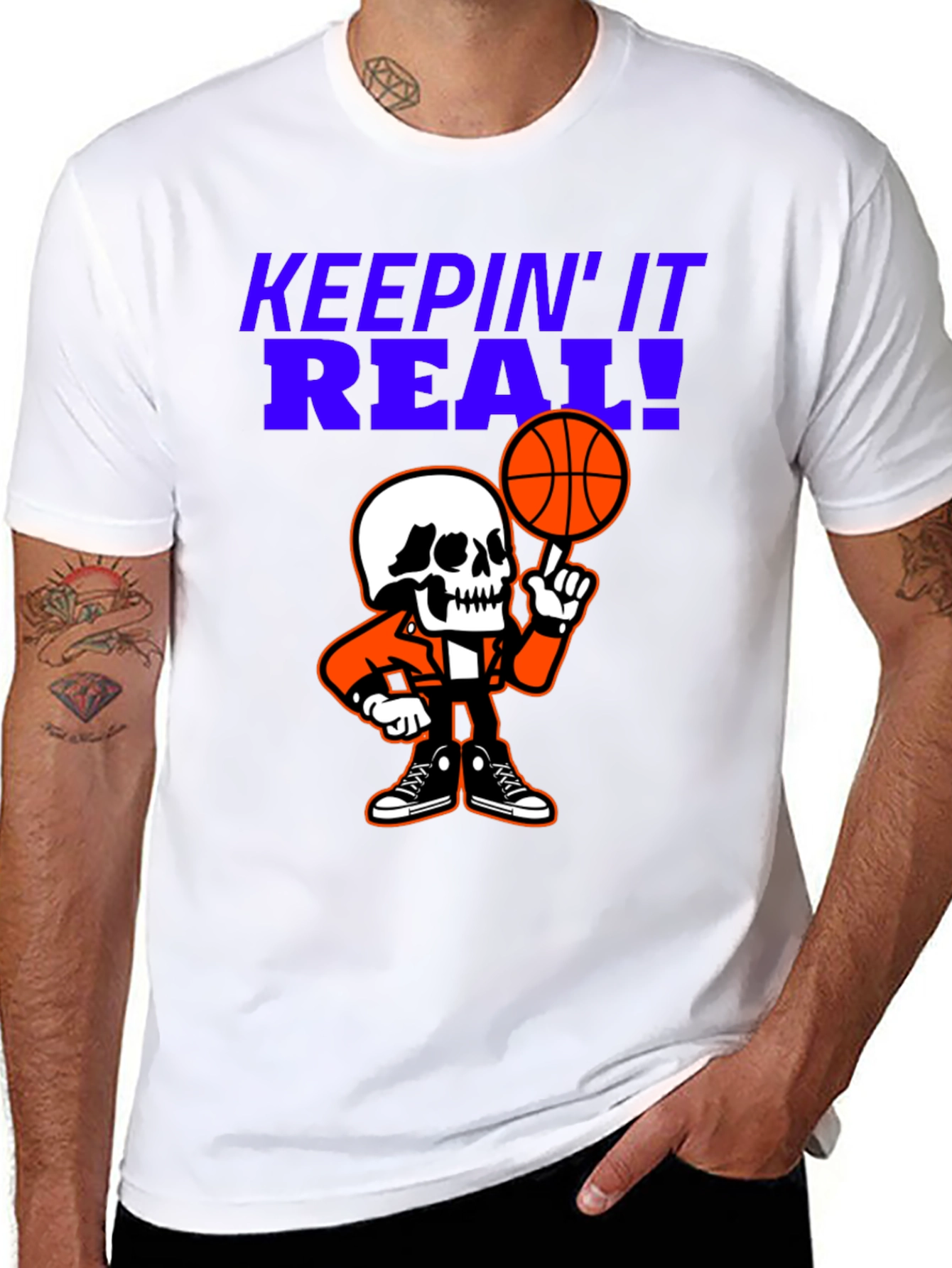 Keepin It Real Graphic T-Shirt