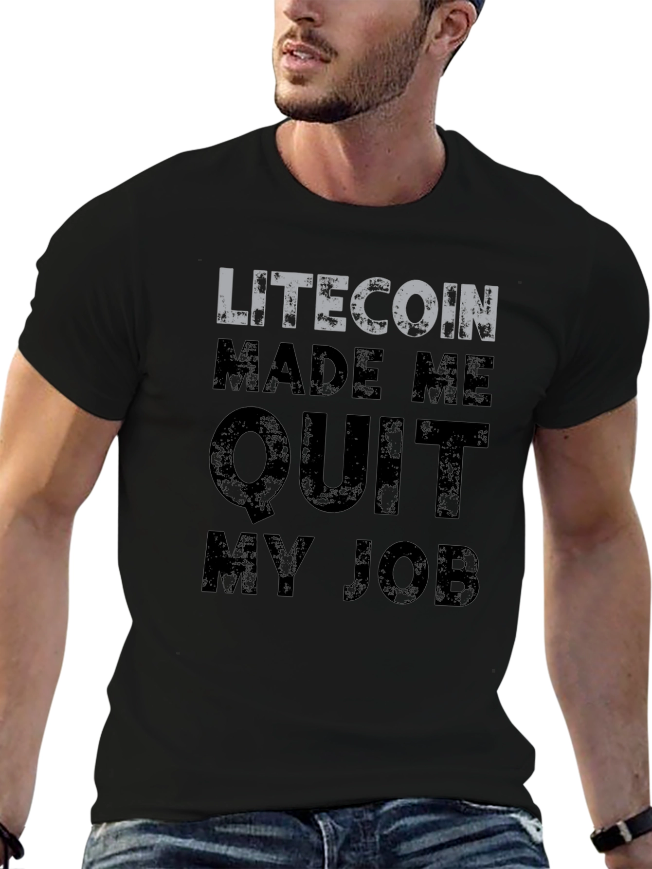 Litecoin Made Me Quit My Job T-Shirt