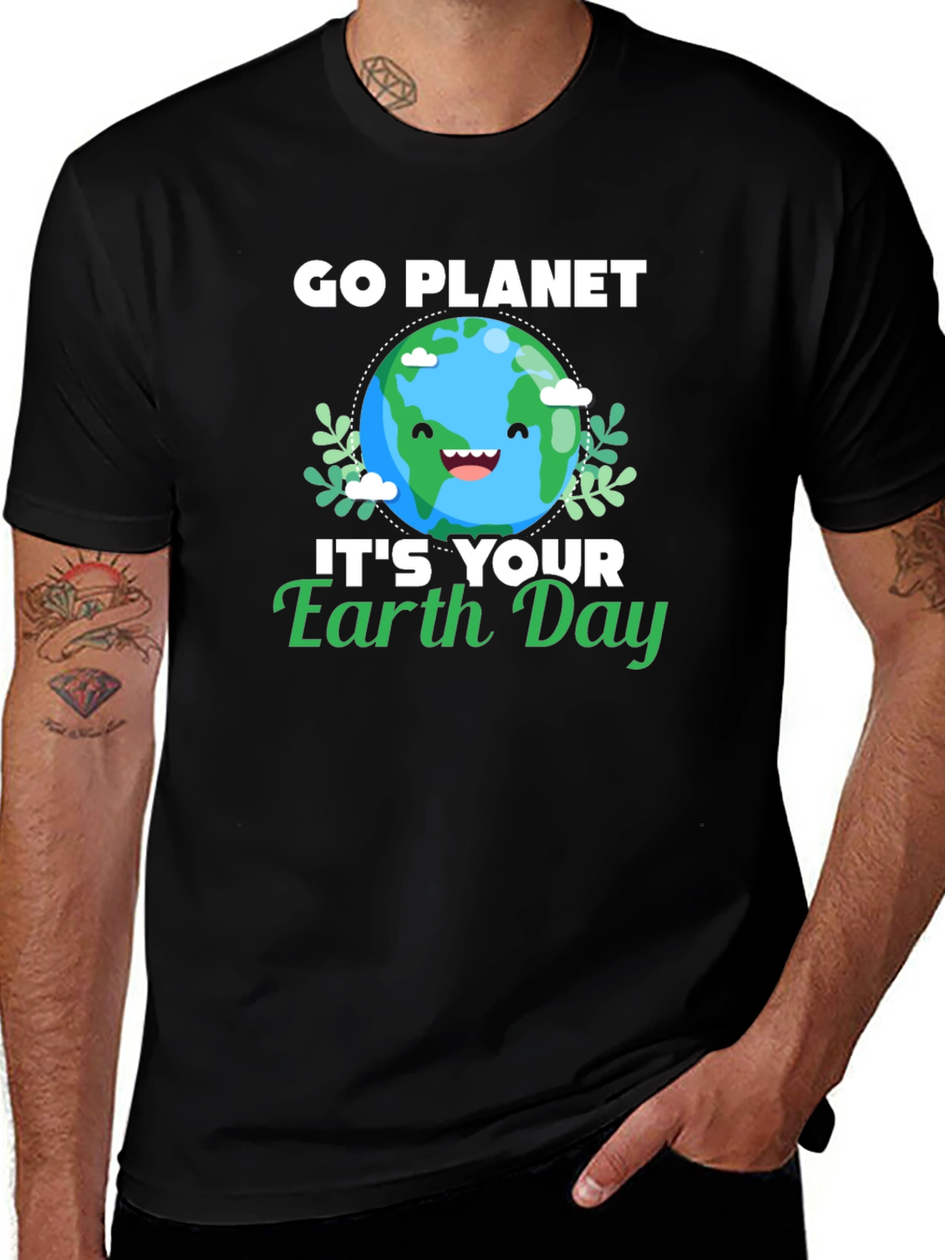 Go Planet Earth Day T-Shirt