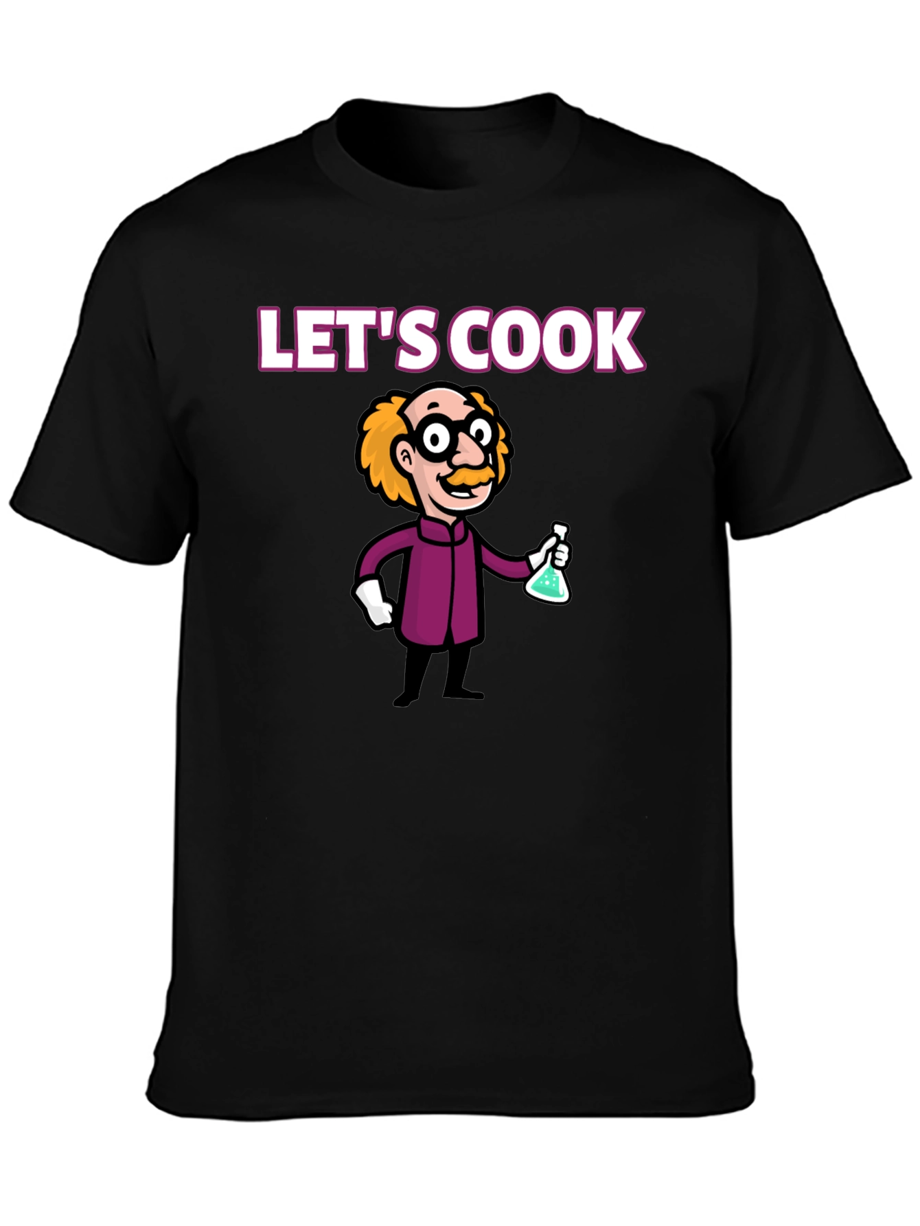 Lets Cook Mad Scientist T-Shirt