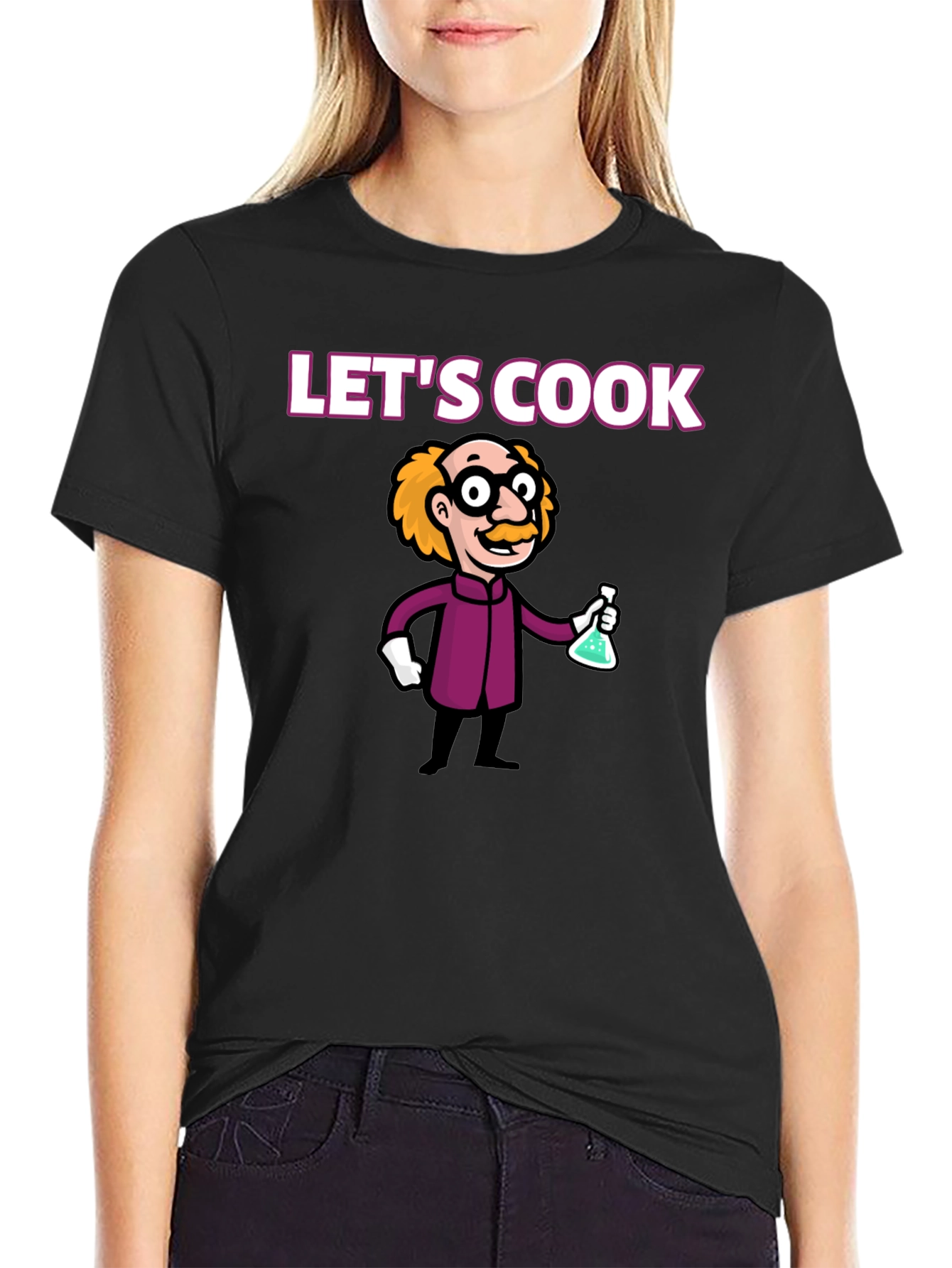 Lets Cook Mad Scientist T-Shirt