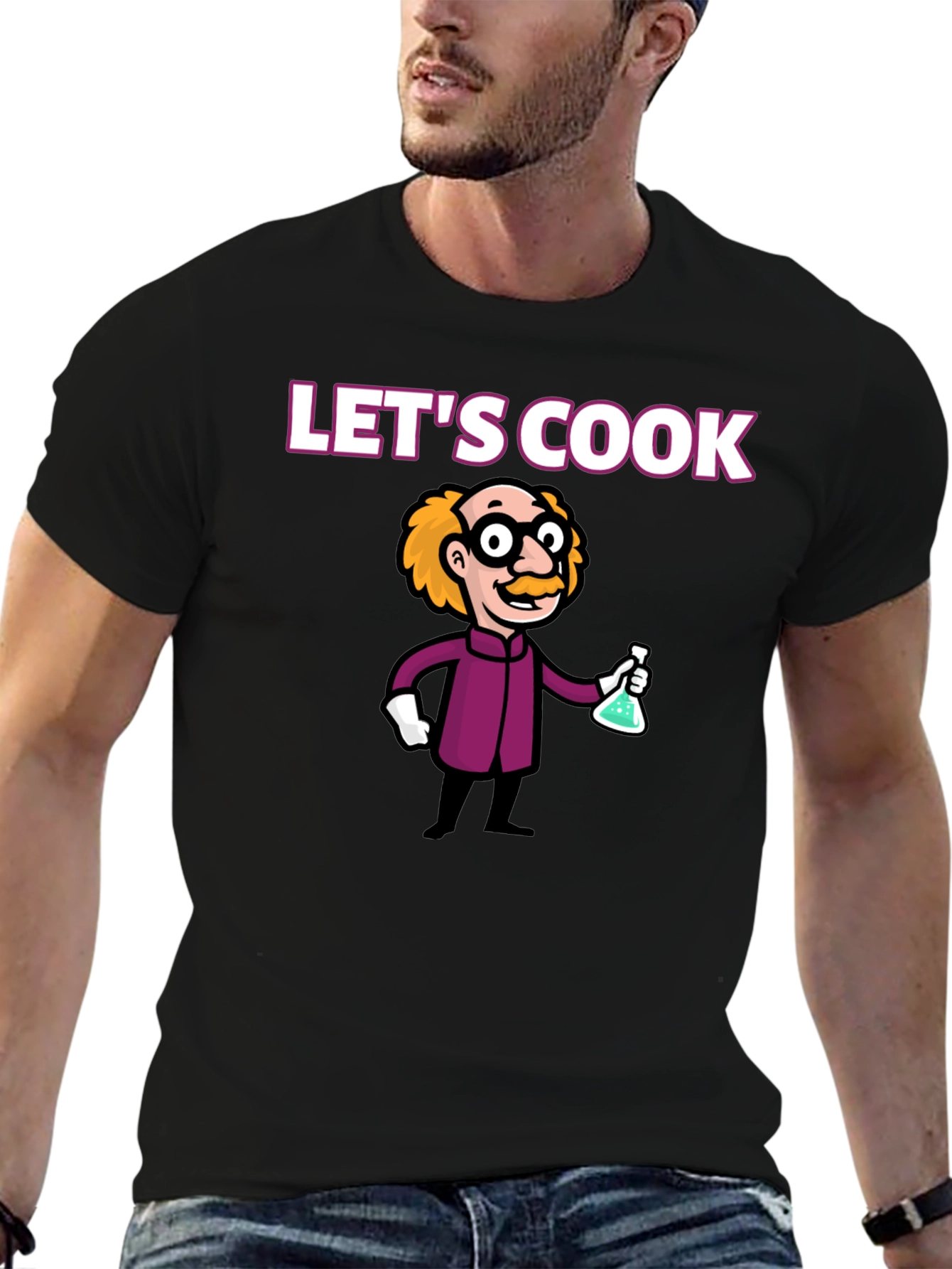 Lets Cook Mad Scientist T-Shirt