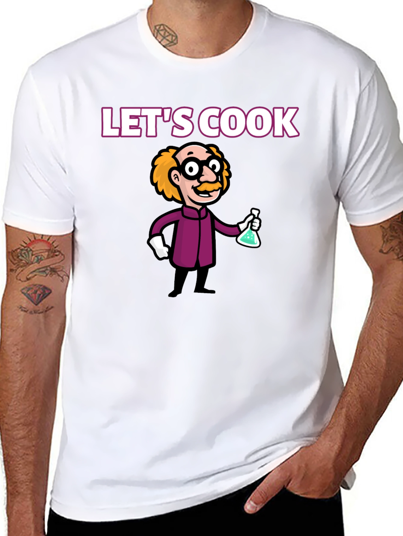 Lets Cook Mad Scientist T-Shirt