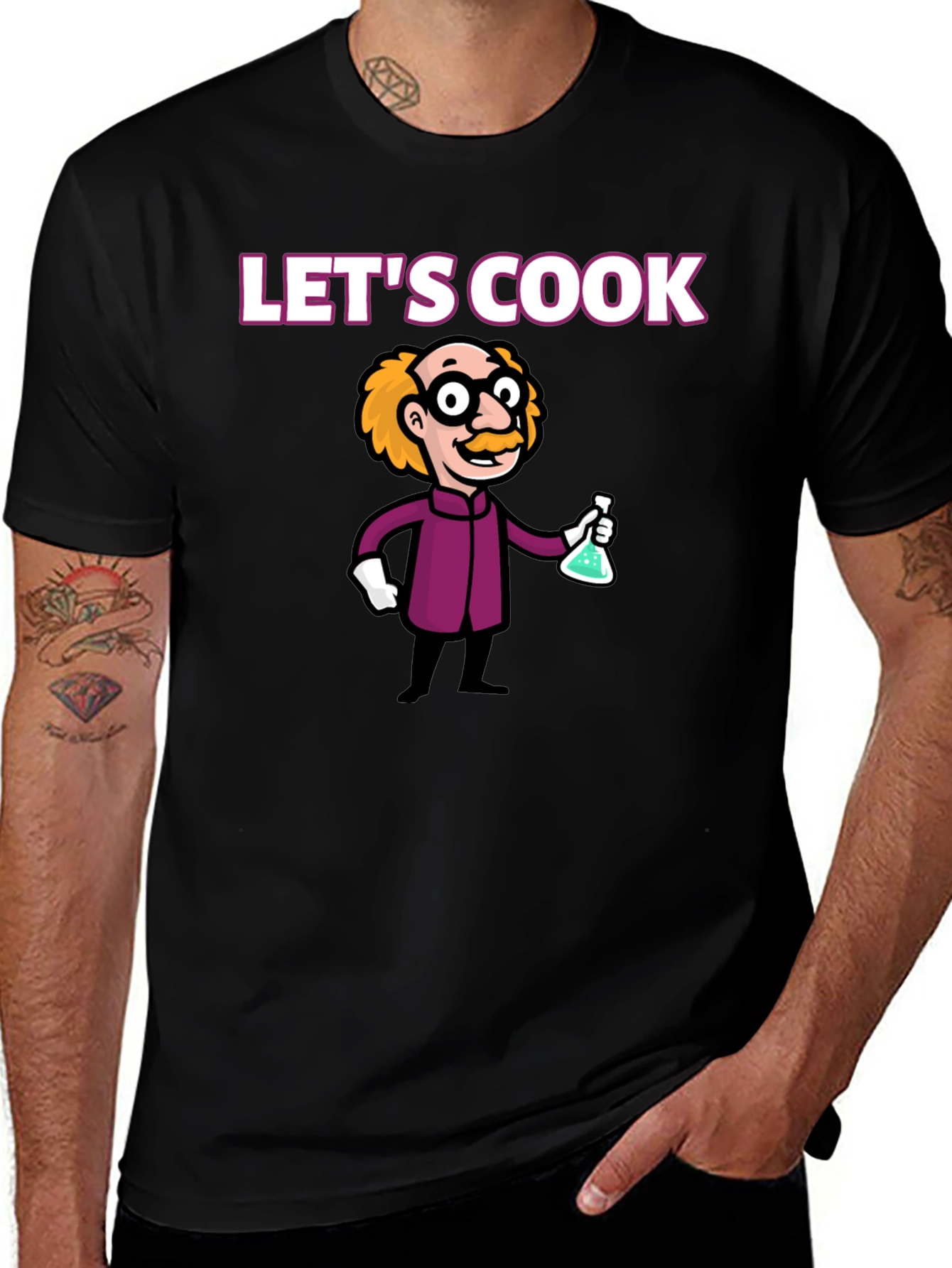 Lets Cook Mad Scientist T-Shirt