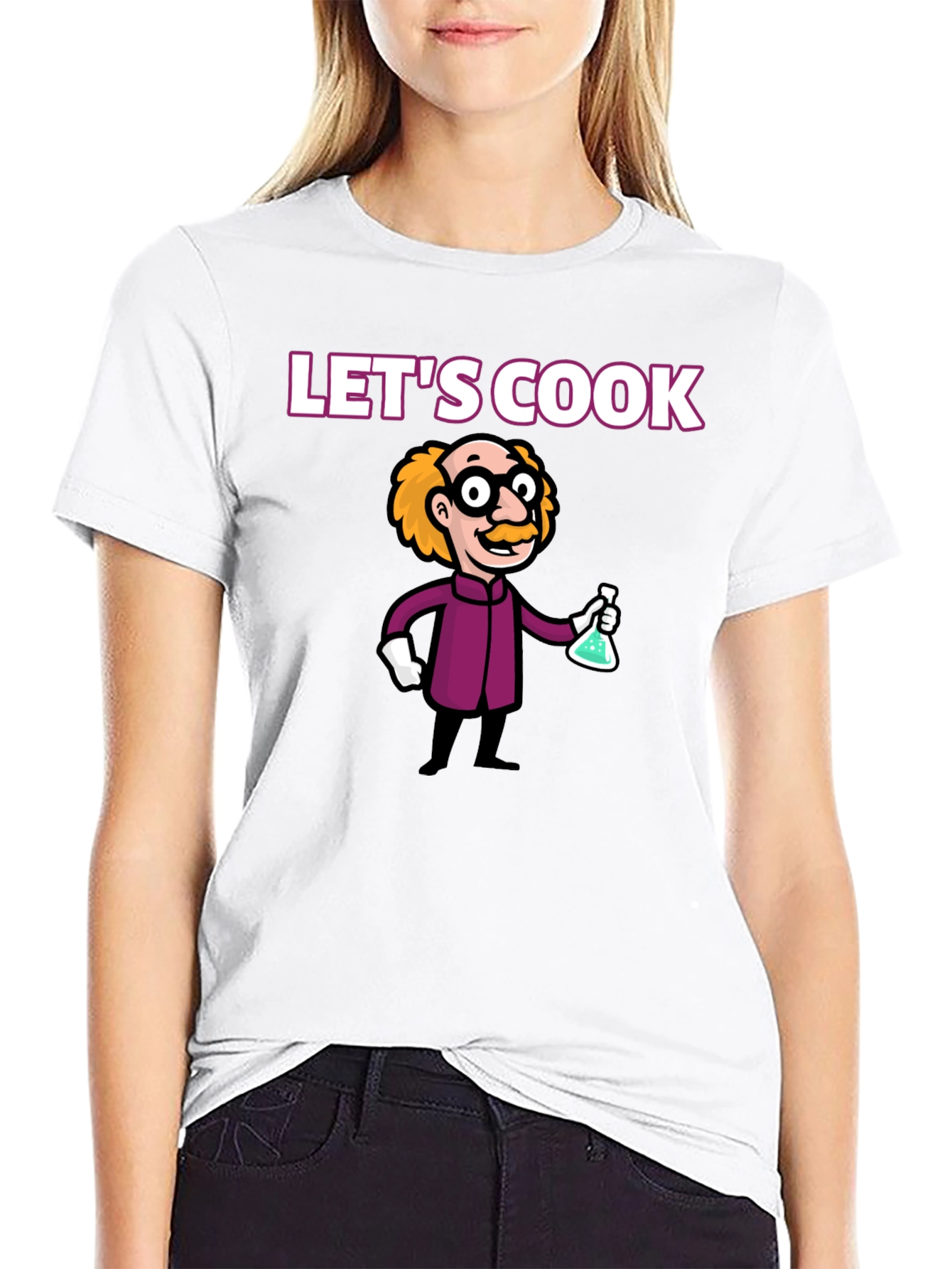 Lets Cook Mad Scientist T-Shirt