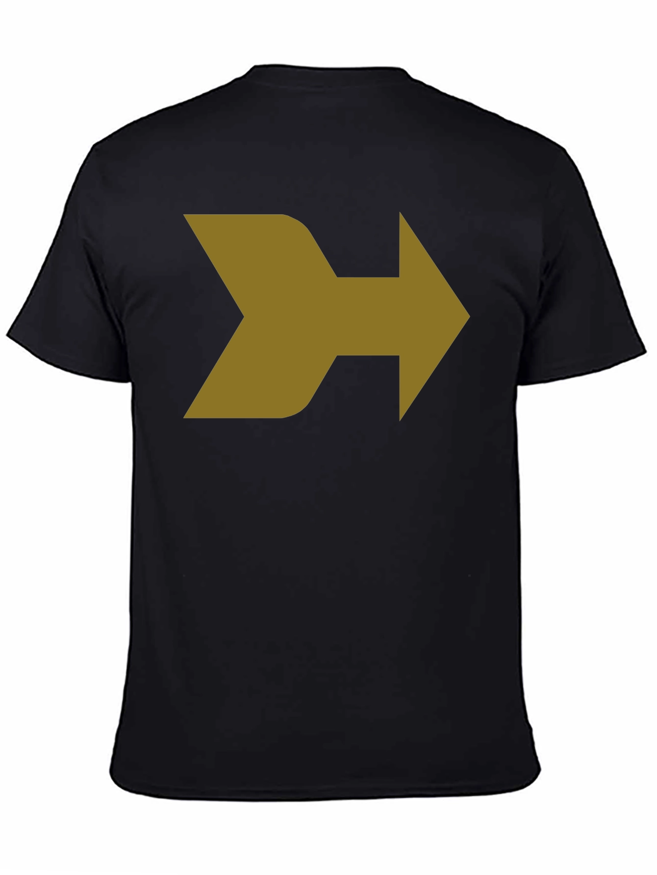 Modern Arrow Graphic T-Shirt - Black
