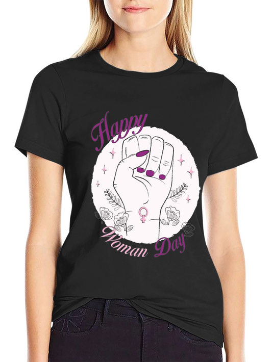 Empowered Womens Day T-Shirt