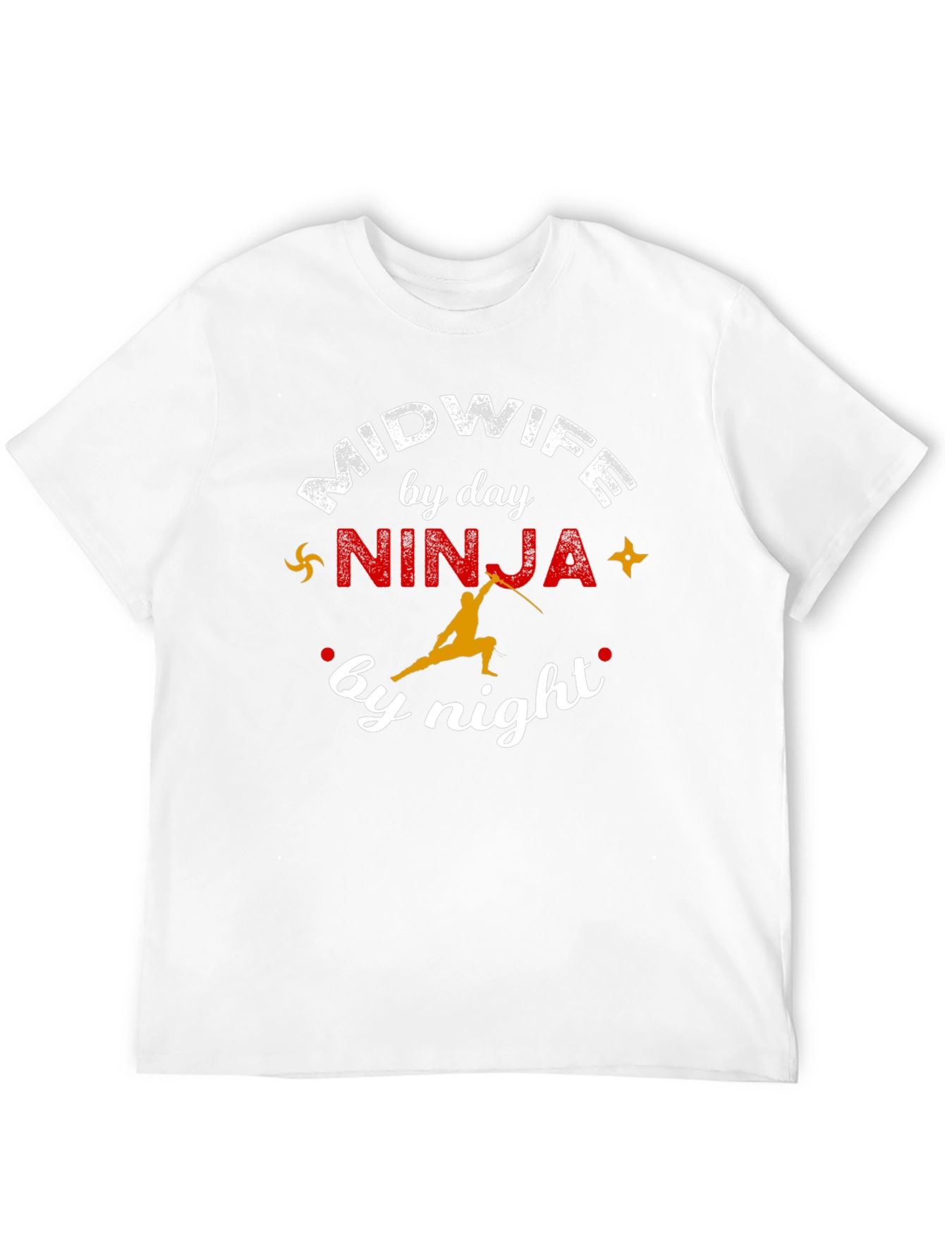 Midwife Ninja T-Shirt - Day by Night Tee