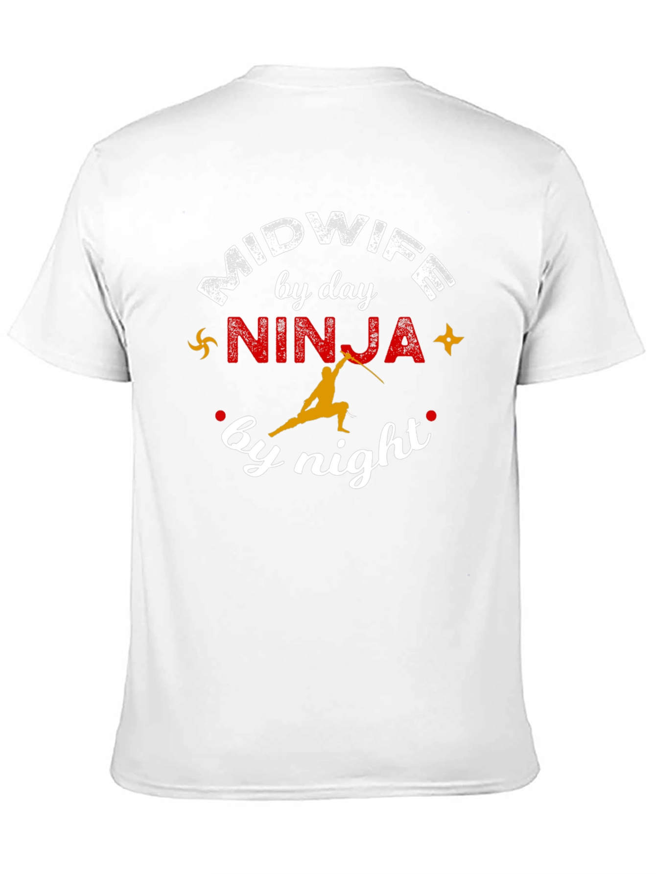 Midwife Ninja T-Shirt - Day by Night Tee