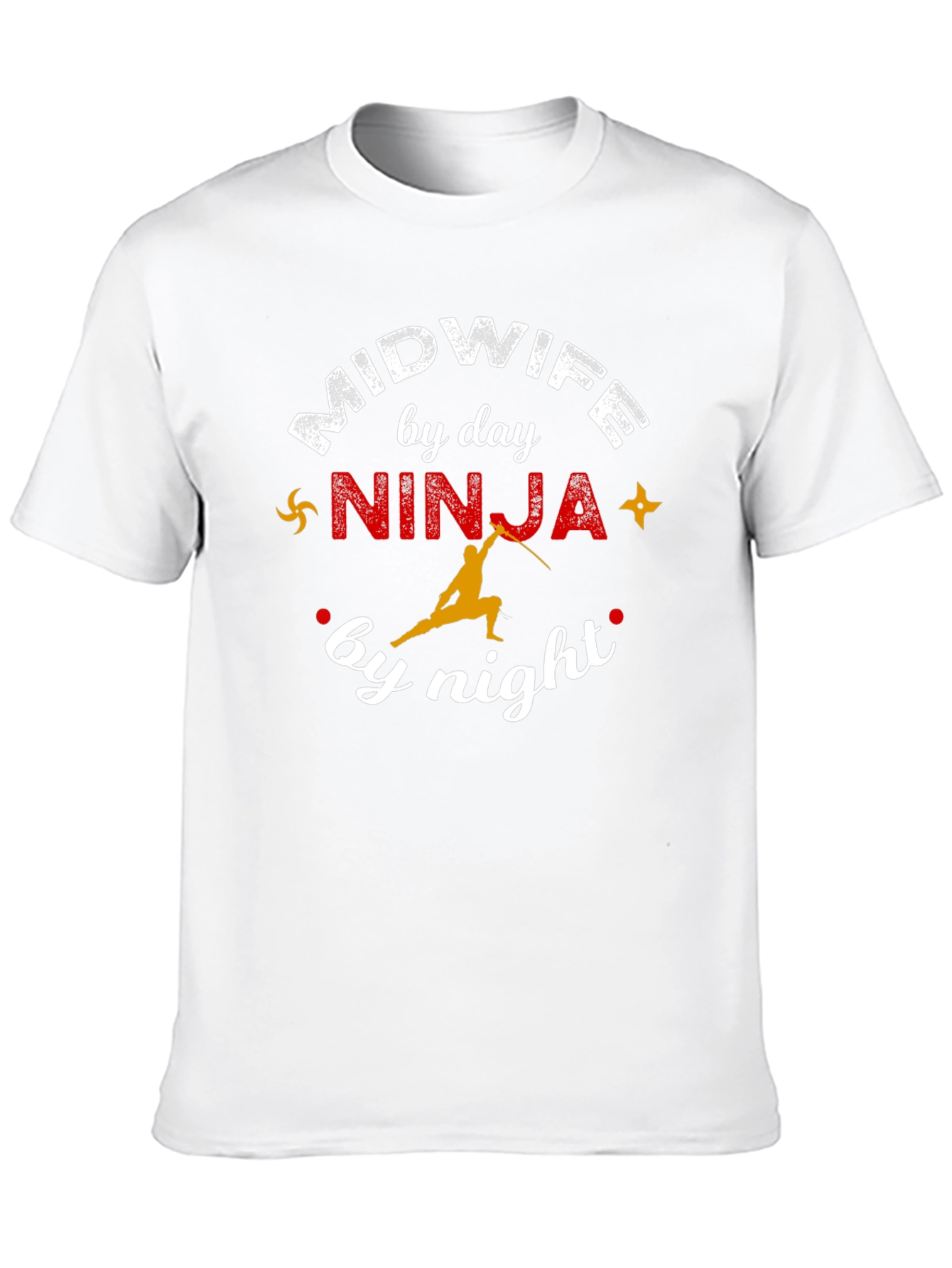 Midwife Ninja T-Shirt - Day by Night Tee