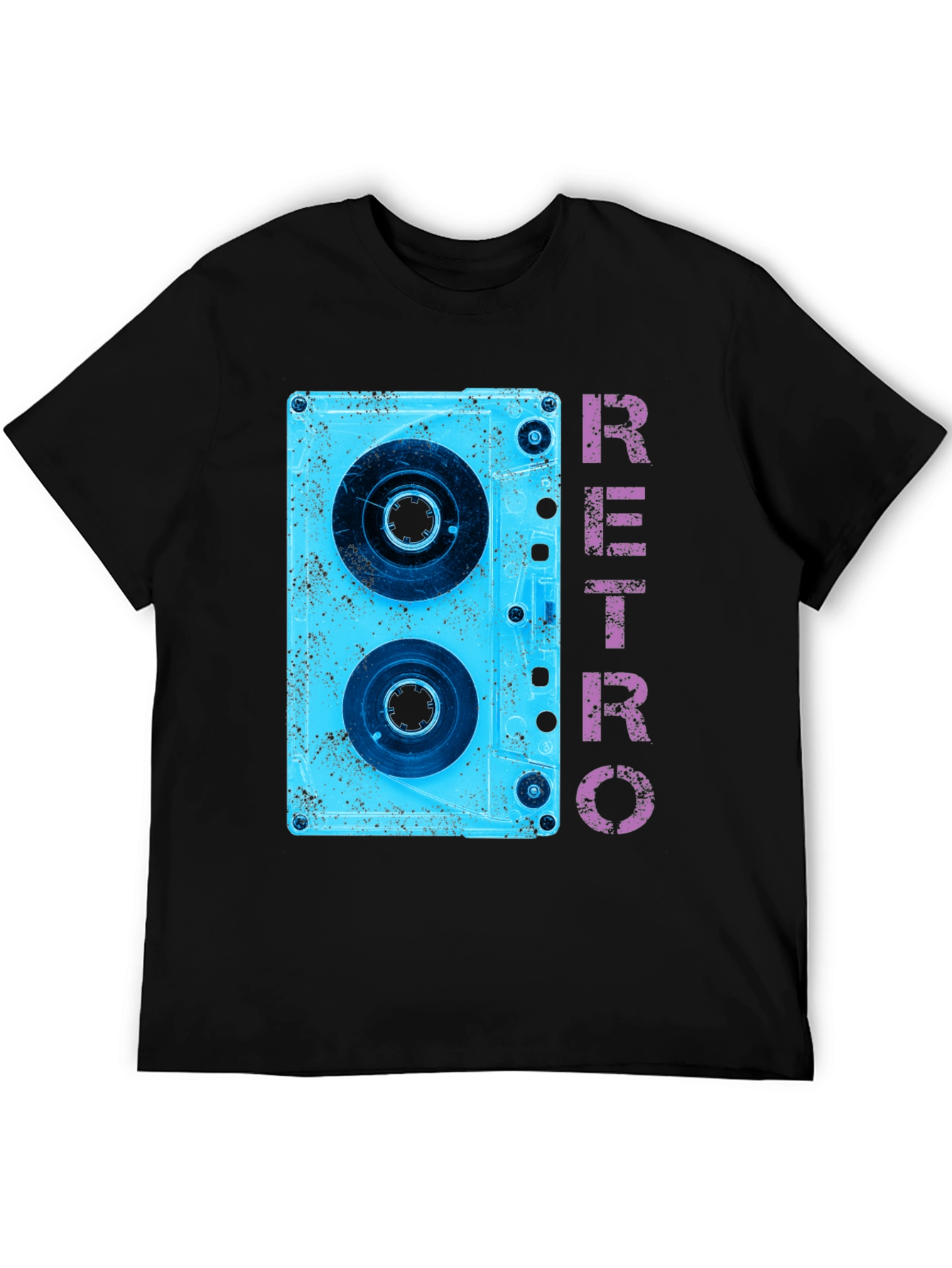 Retro Cassette Tape Graphic T-Shirt