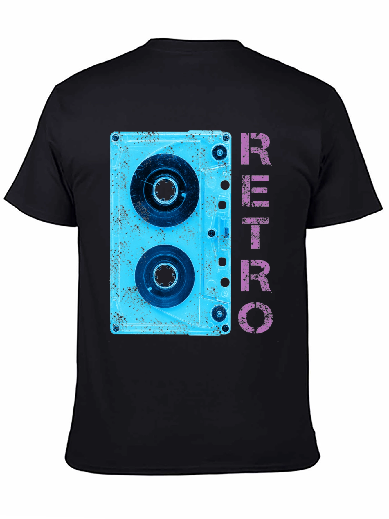 Retro Cassette Tape Graphic T-Shirt