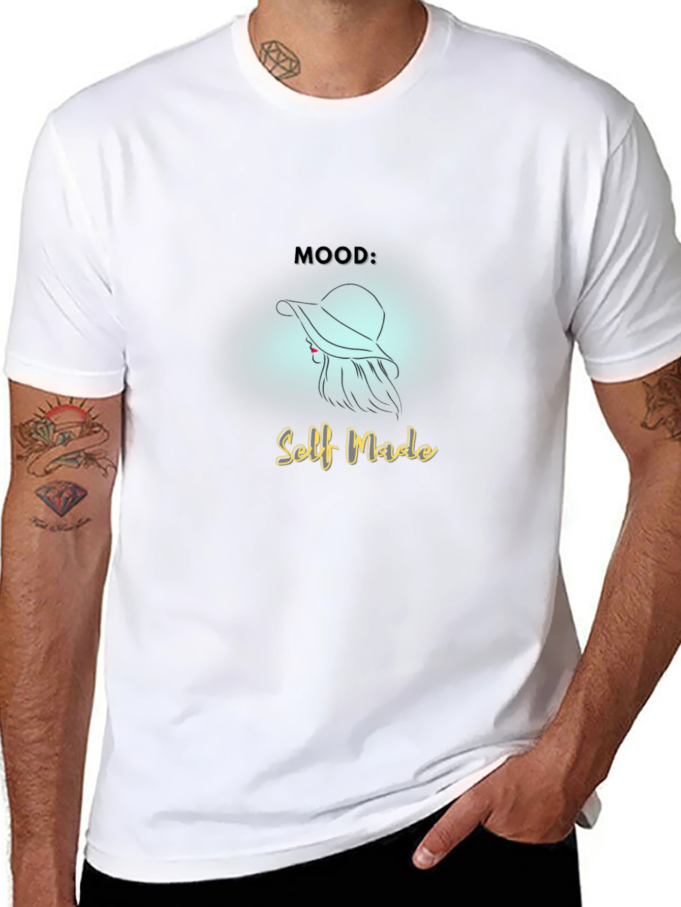 Self Made Mood T-Shirt - Stylish & Empowering