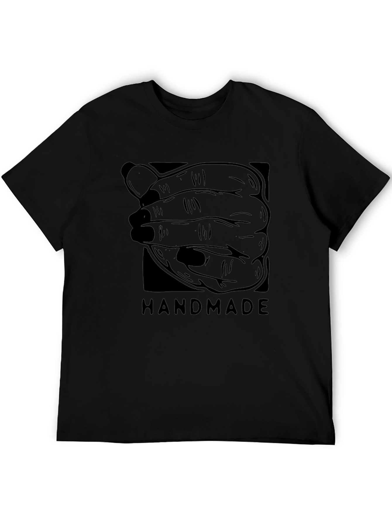 Handmade Graphic T-Shirt - Unique Design Tee