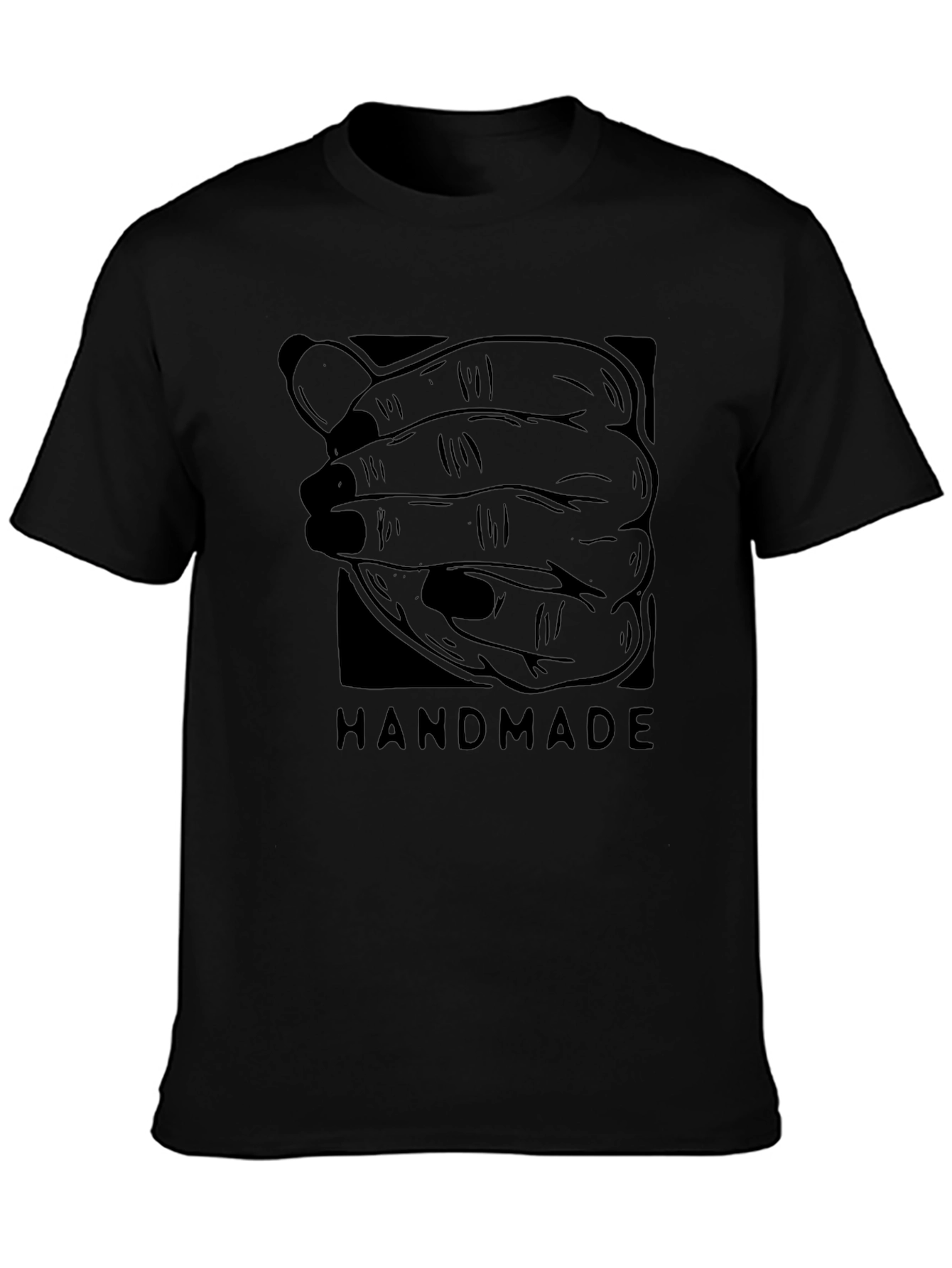 Handmade Graphic T-Shirt - Unique Design Tee