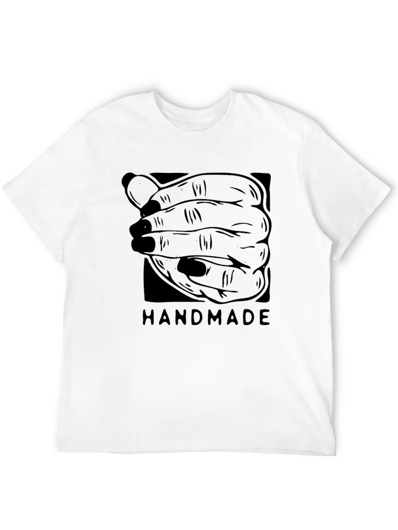 Handmade Graphic T-Shirt - Unique Design Tee