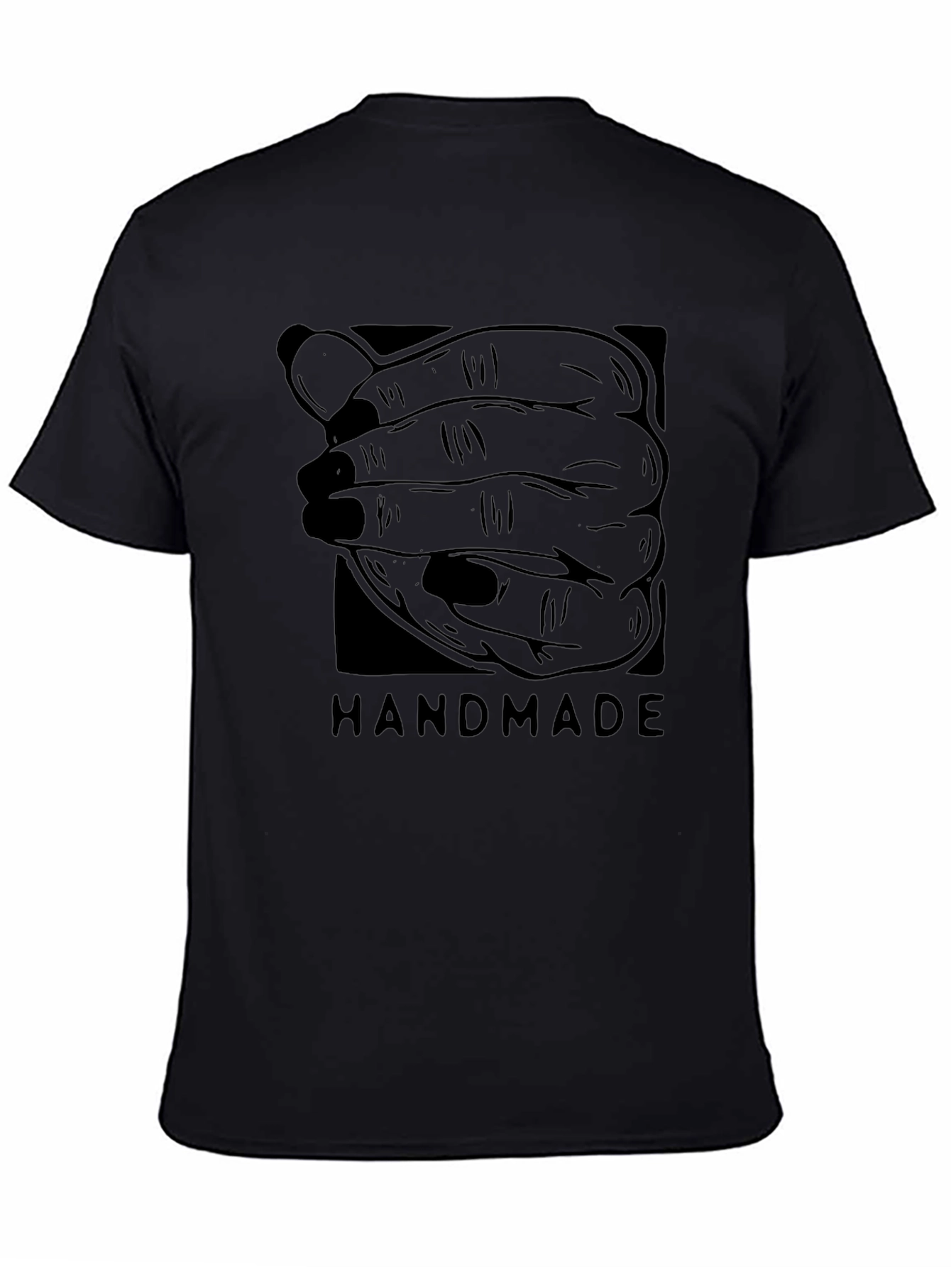 Handmade Graphic T-Shirt - Unique Design Tee
