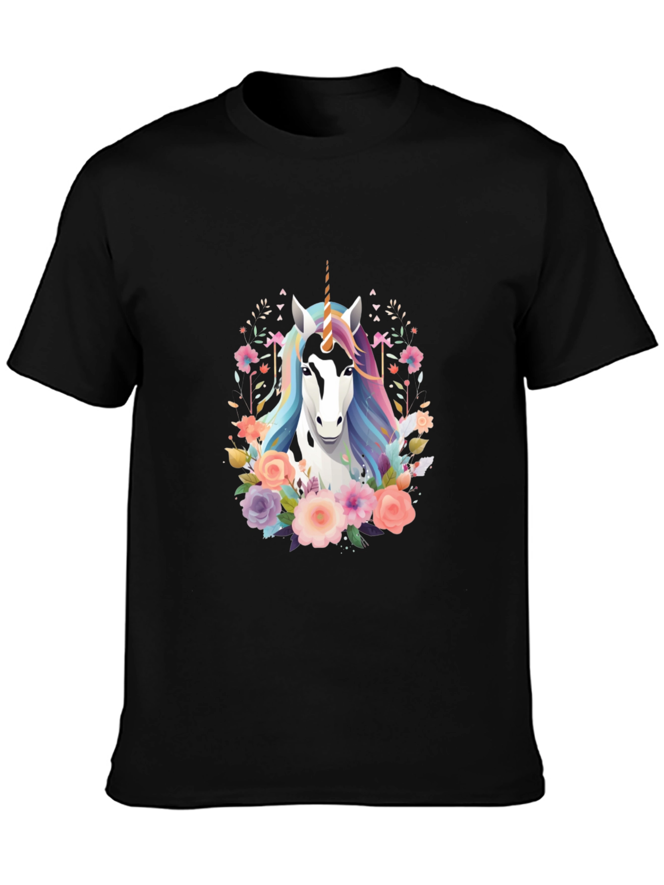 Unicorn Floral T-Shirt