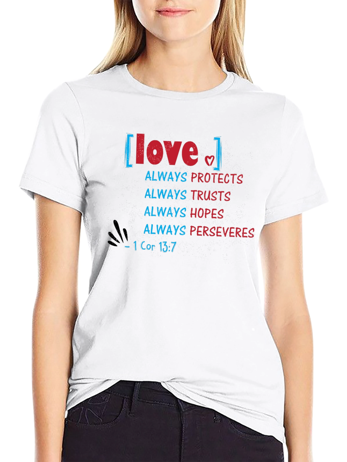 Love Always Protects Christian T-Shirt
