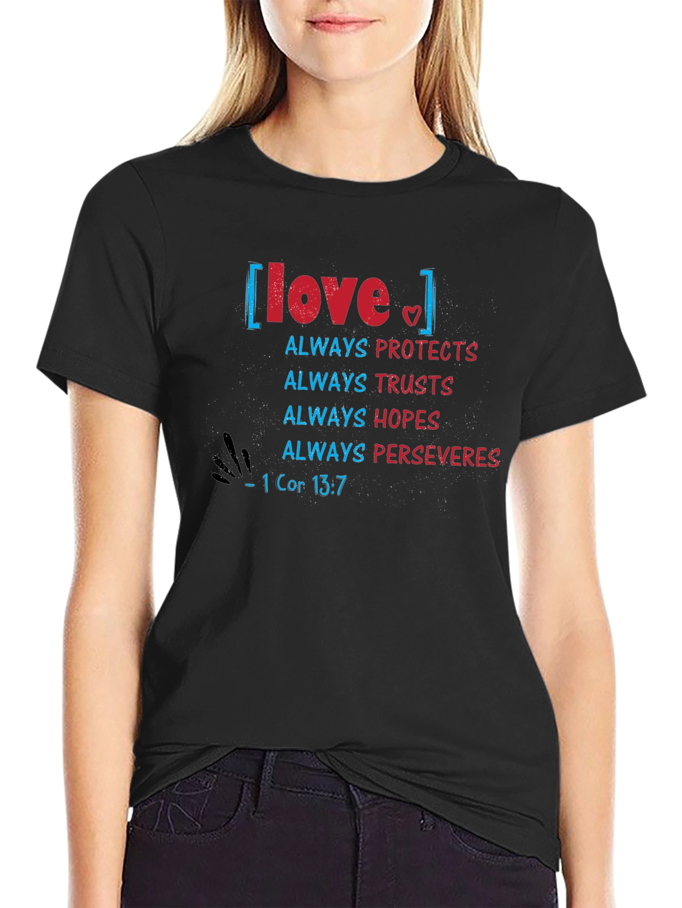 Love Always Protects Christian T-Shirt
