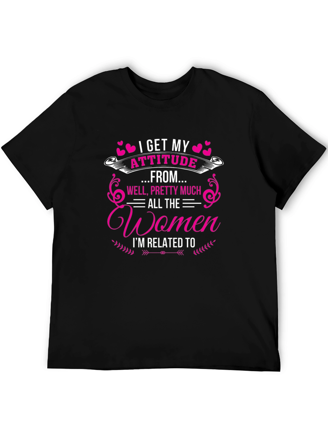 Attitude Women T-Shirt - Humorous Family Tee