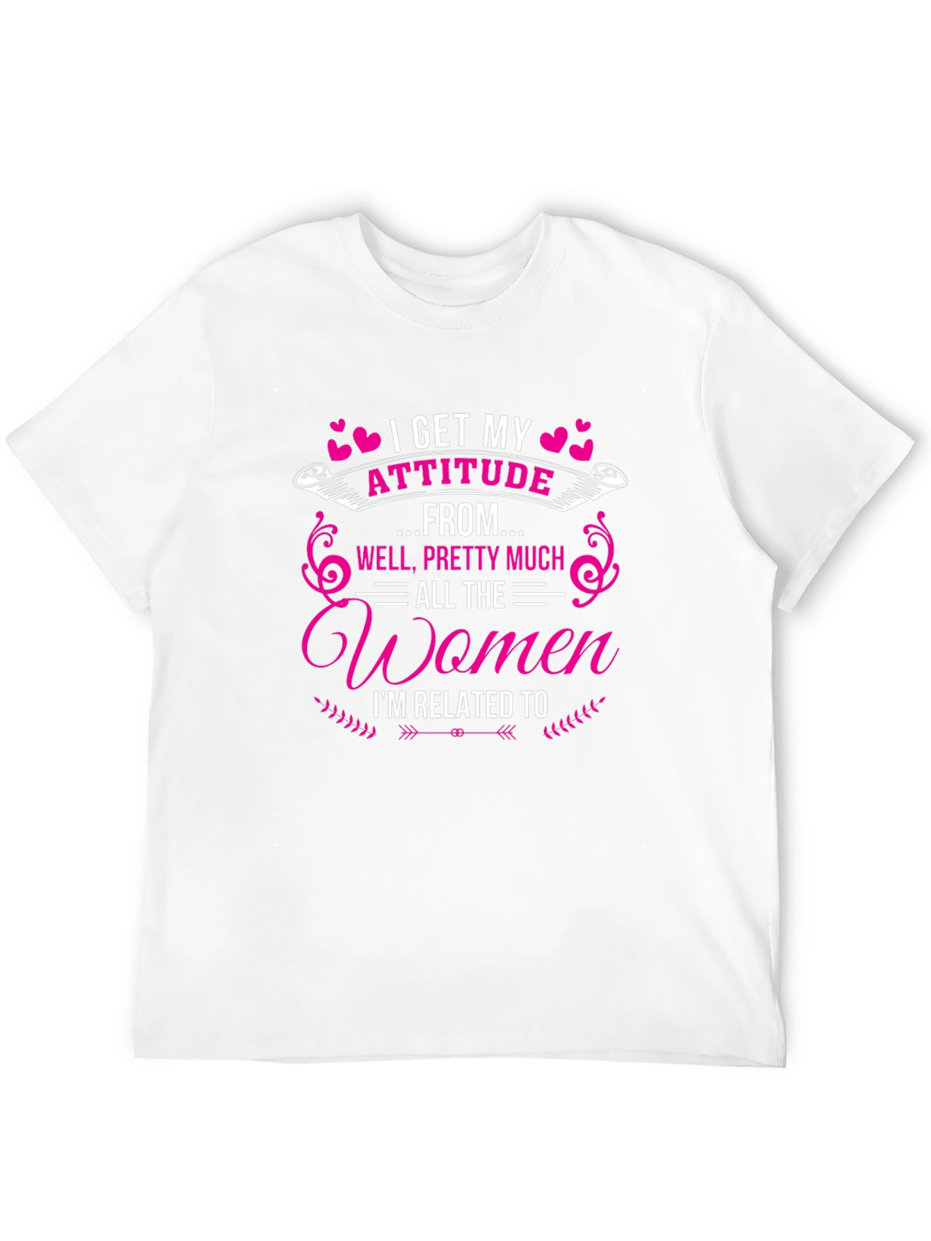 Attitude Women T-Shirt - Humorous Family Tee