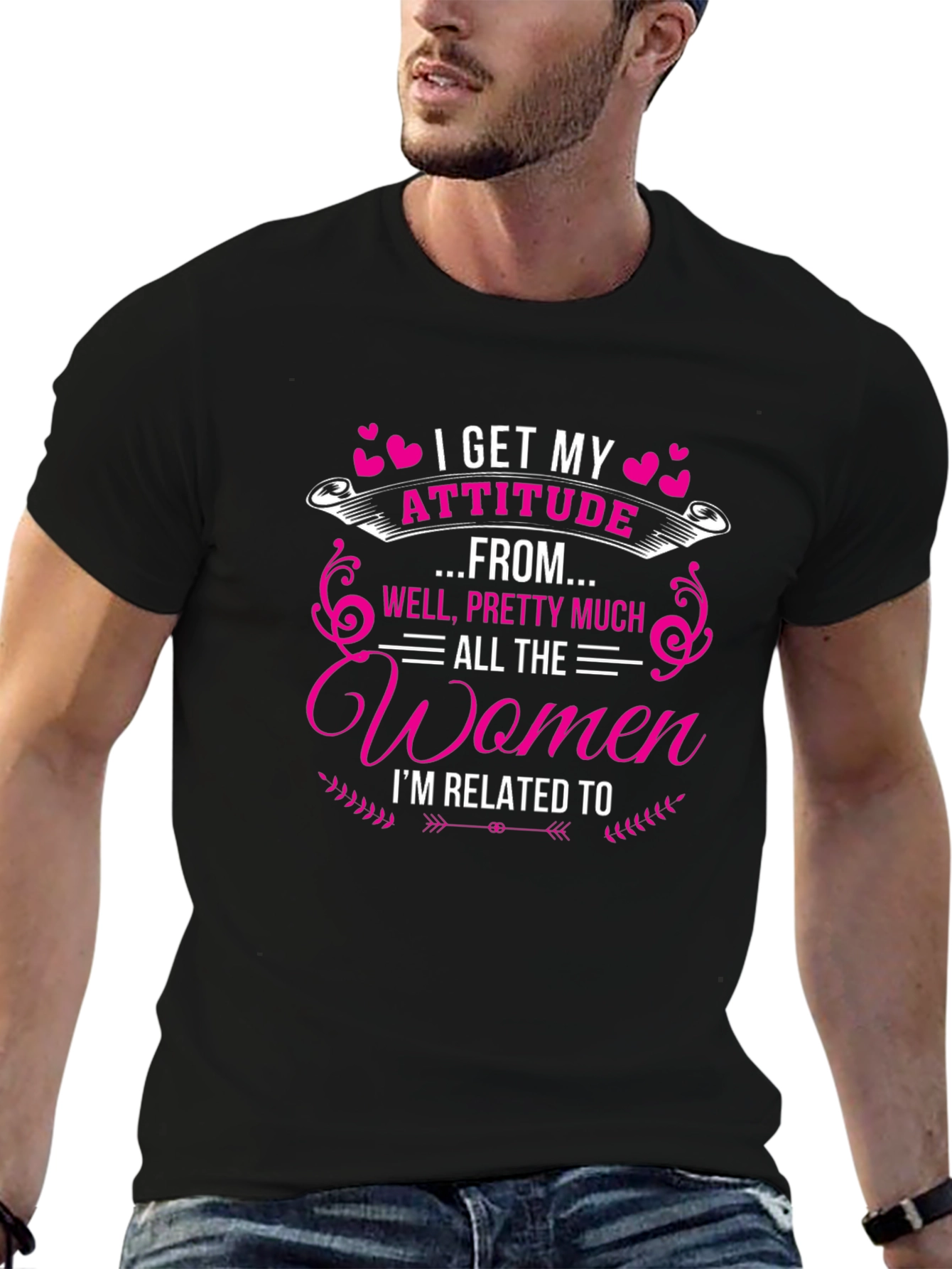 Attitude Women T-Shirt - Humorous Family Tee