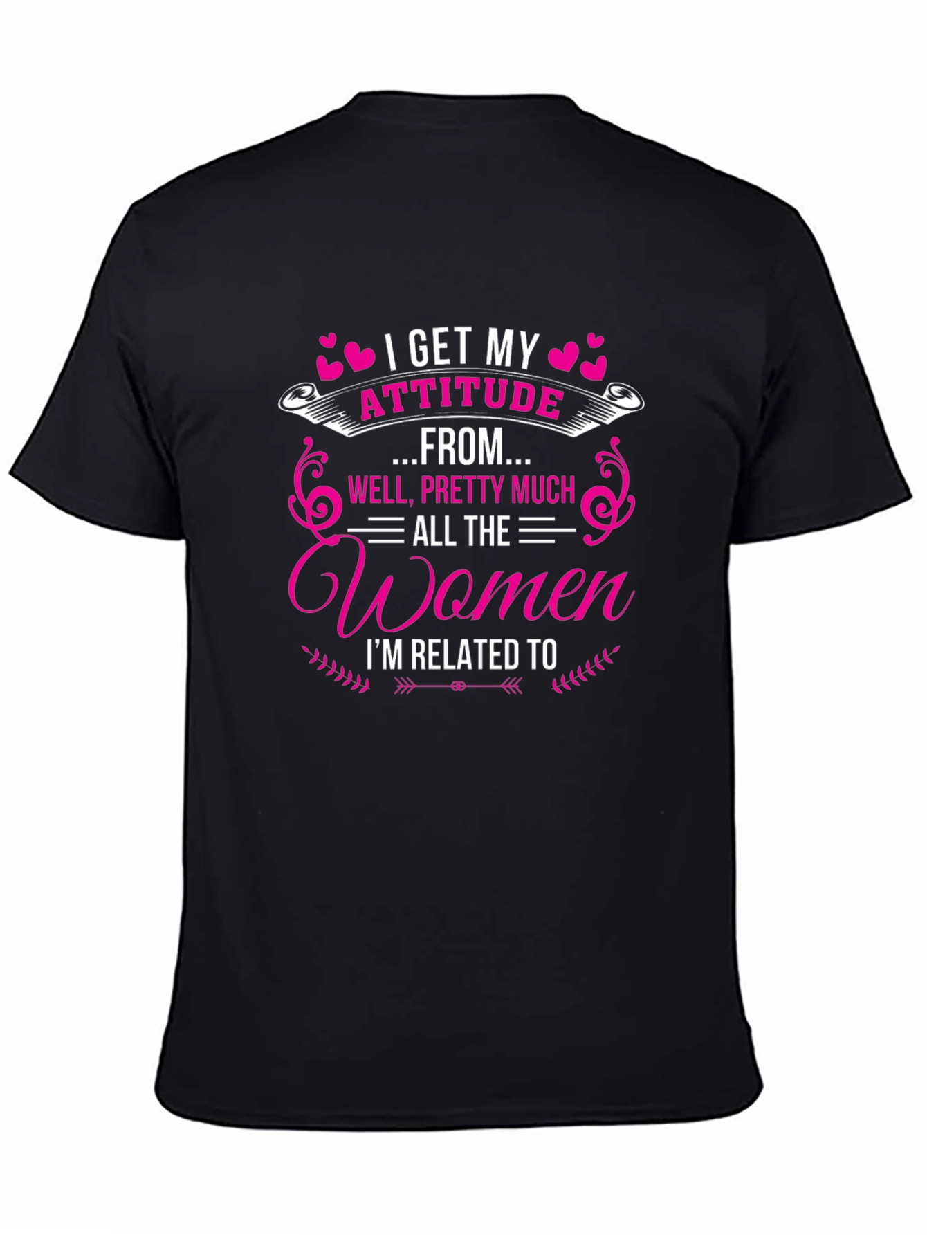Attitude Women T-Shirt - Humorous Family Tee