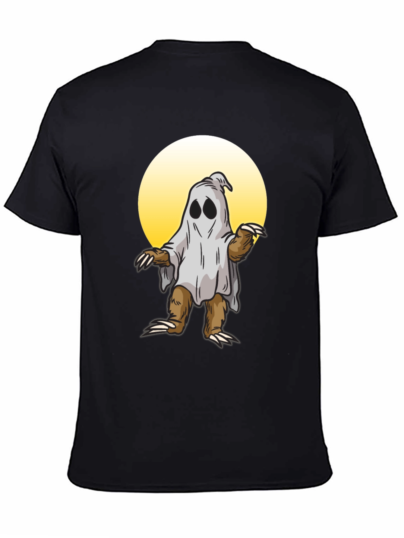 Ghost Sloth Graphic T-Shirt - Halloween Costume