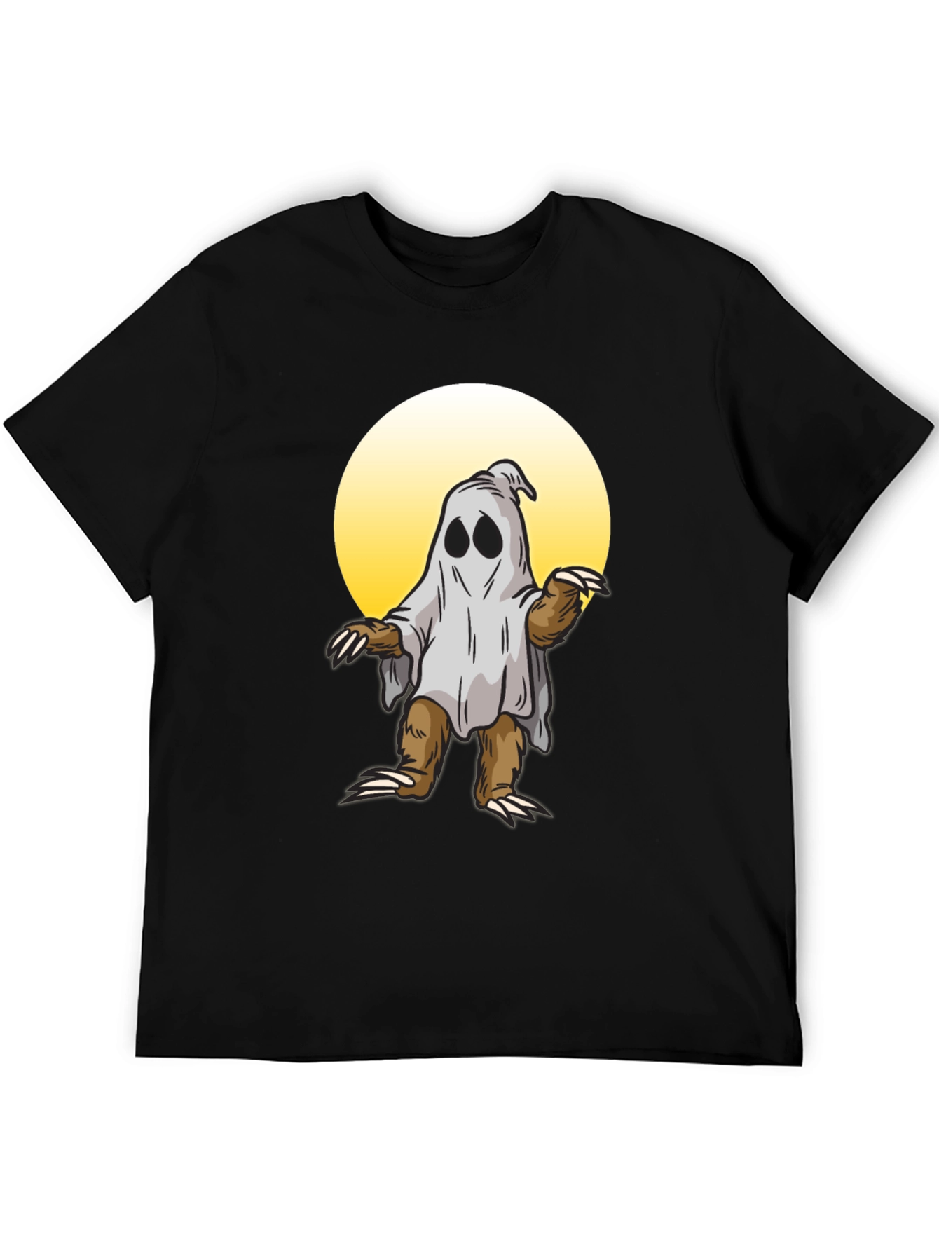 Ghost Sloth Graphic T-Shirt - Halloween Costume