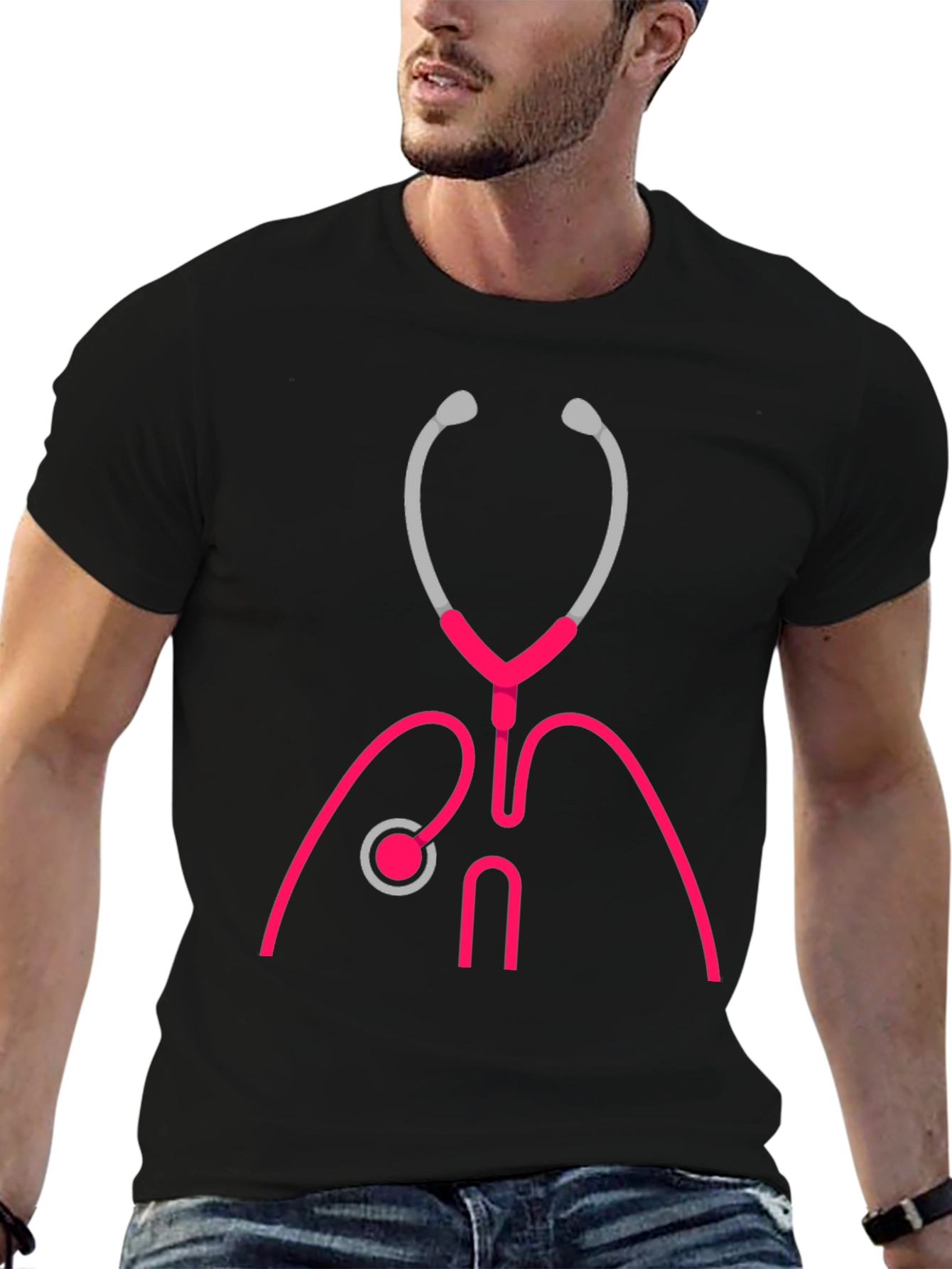 Doctor Stethoscope Graphic Tee