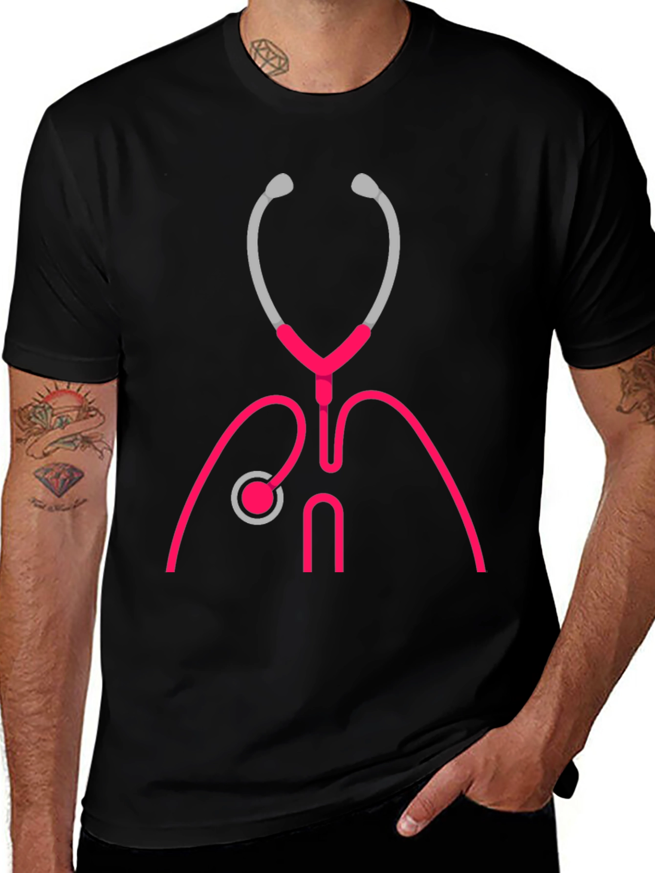 Doctor Stethoscope Graphic Tee