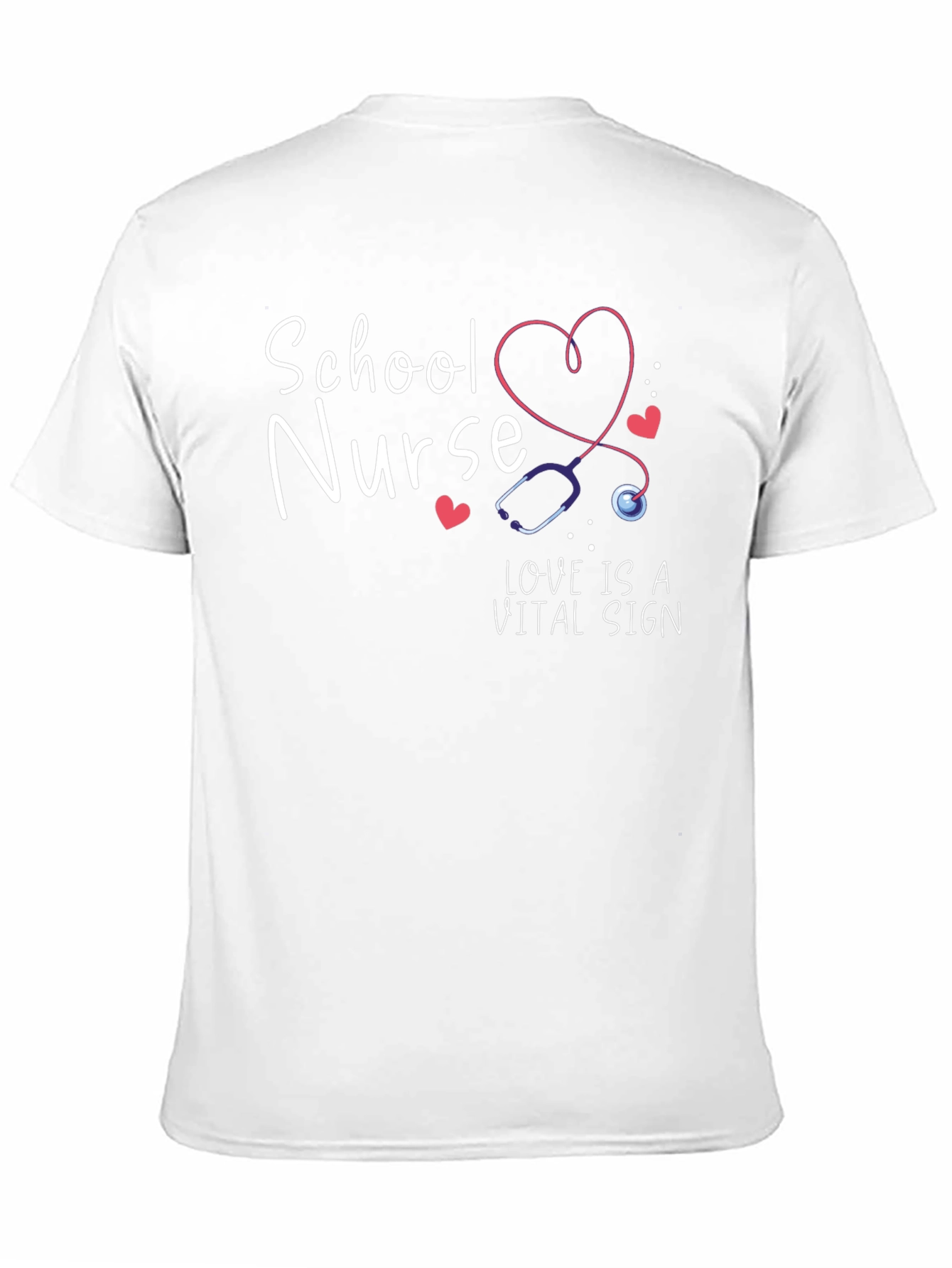 School Nurse Love is a Vital Sign T-Shirt