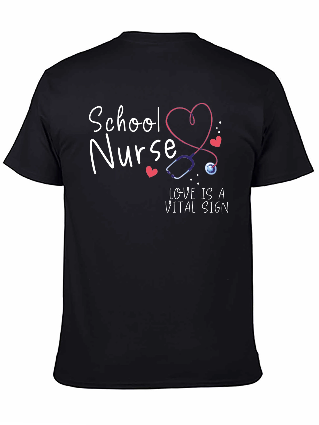 School Nurse Love is a Vital Sign T-Shirt