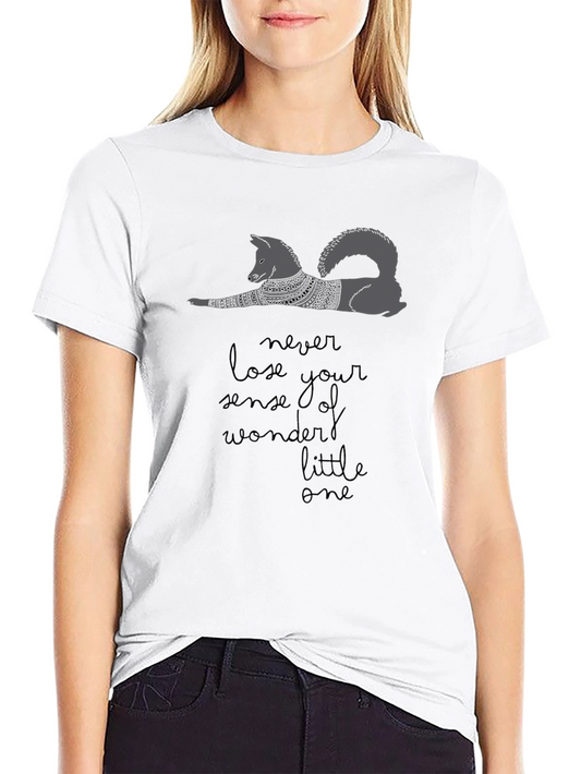 Never Lose Your Sense of Wonder Dog T-Shirt