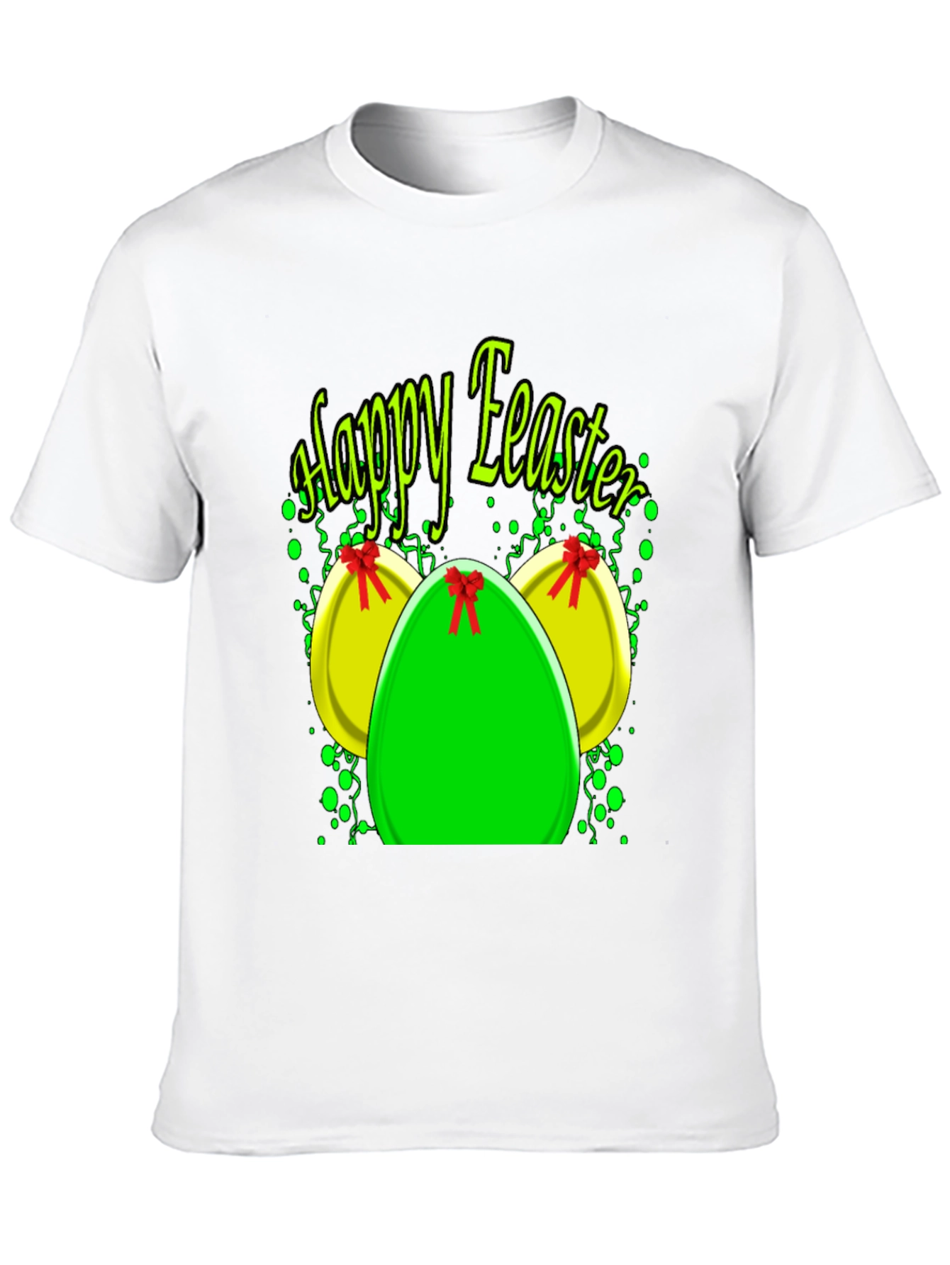 Happy Easter Eggs Graphic T-Shirt